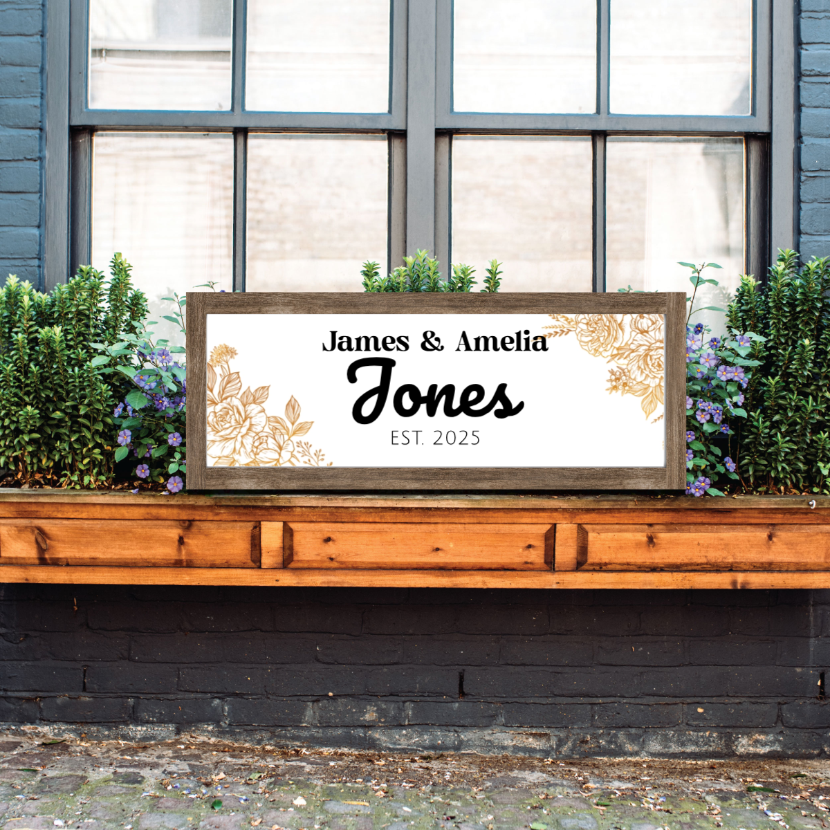 Personalized New Couple Names Wood Sign, Wedding gift, Custom Home Decor, House Wall art, Gift