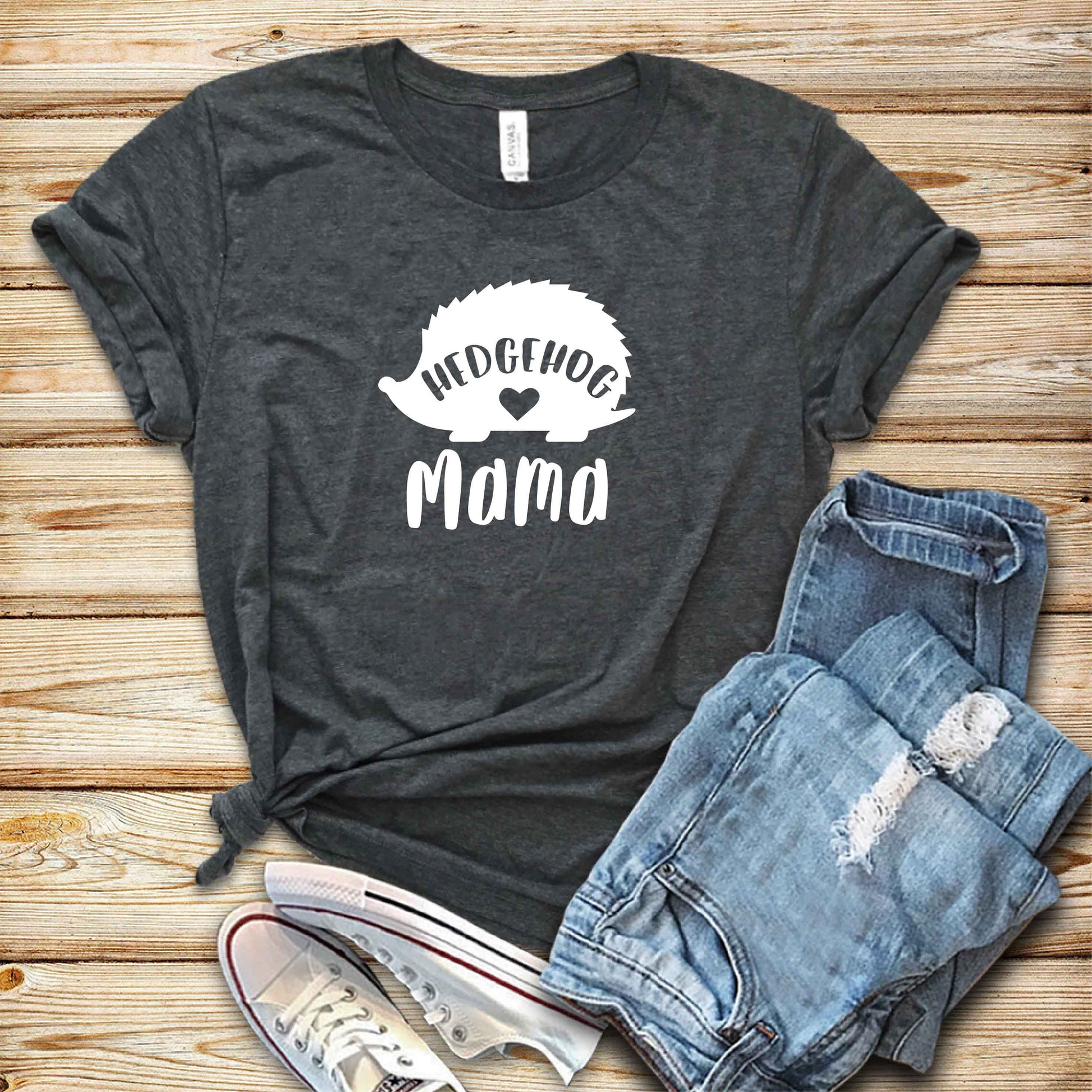 Unisex Hedgehog Mama Shirt - Hedgehog Mom TShirt - Hedgehog lover shirt, Gift