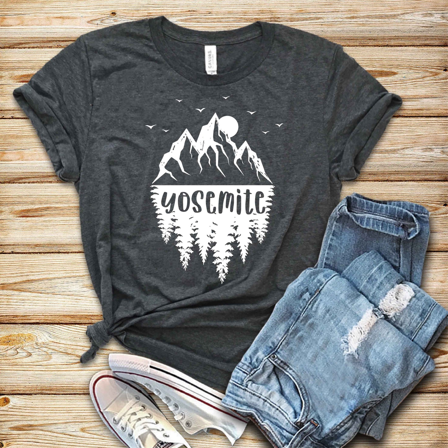 Unisex Yosemite national park shirt, Gift