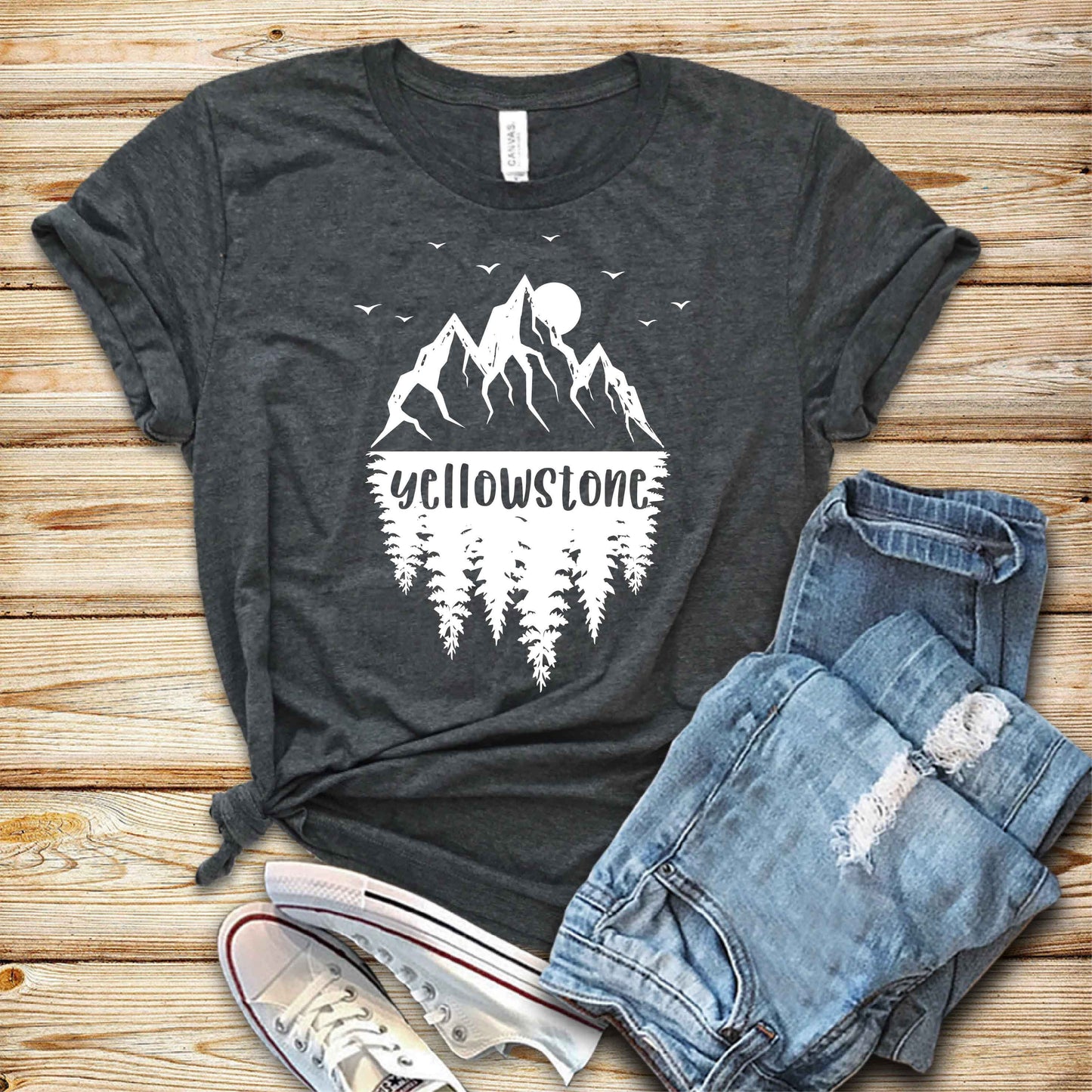 Unisex Yellowstone national park shirt, Gift