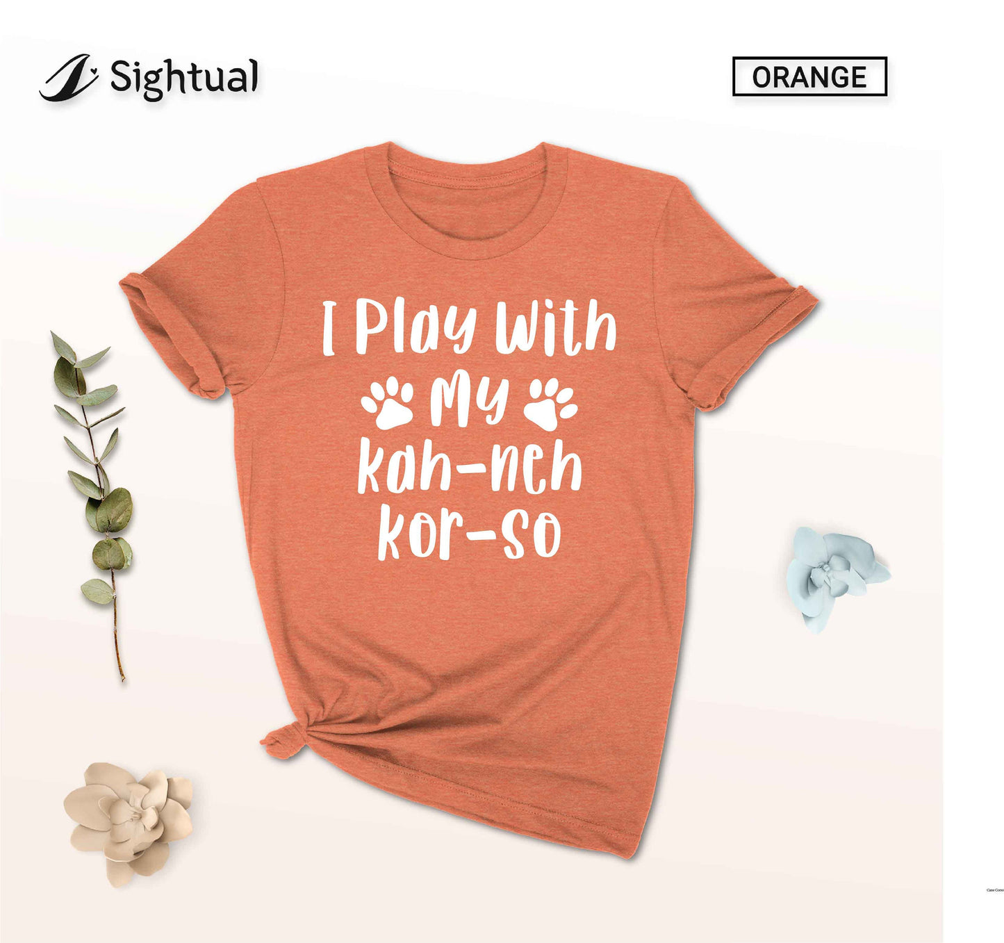 Unisex Funny Cane Corso shirt - kah-neh kor-so - Italian Mastiff Shirt