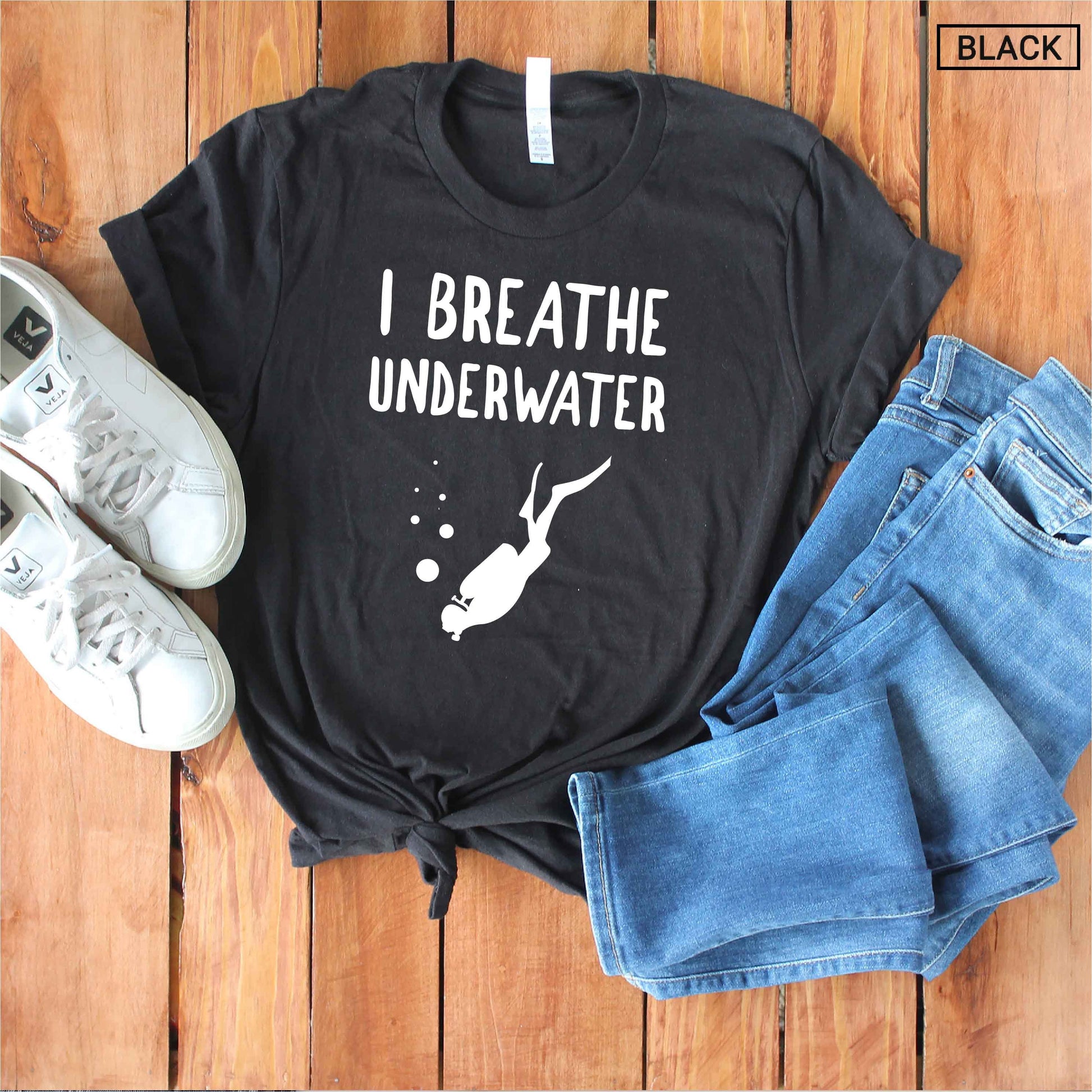 Unisex Funny Diver Shirt - Diving Shirt - Scuba Diver Shirt - Scuba Diving Shirt