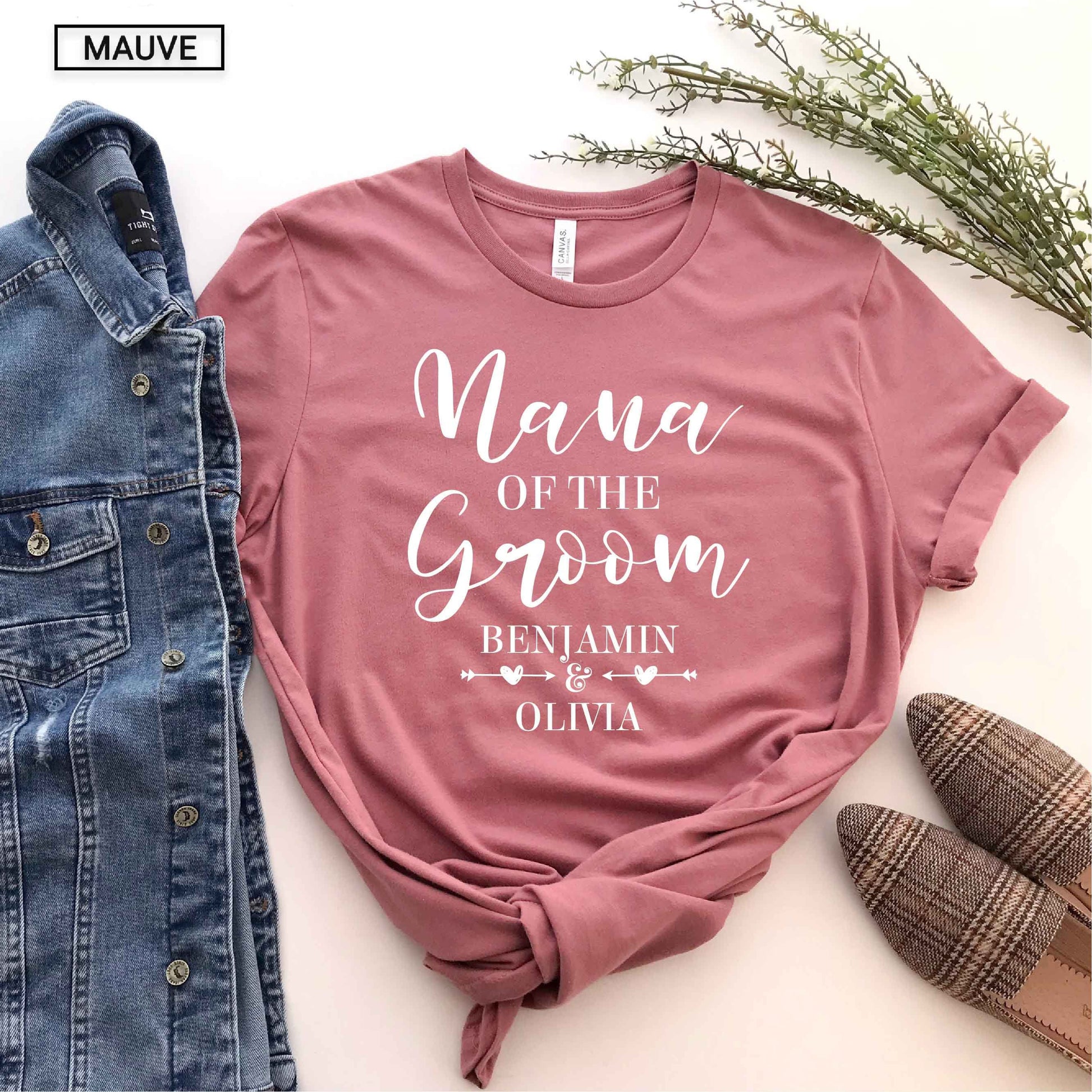 Unisex Personalized Nana of the Groom Shirt - Custom Nana of the Groom Shirt