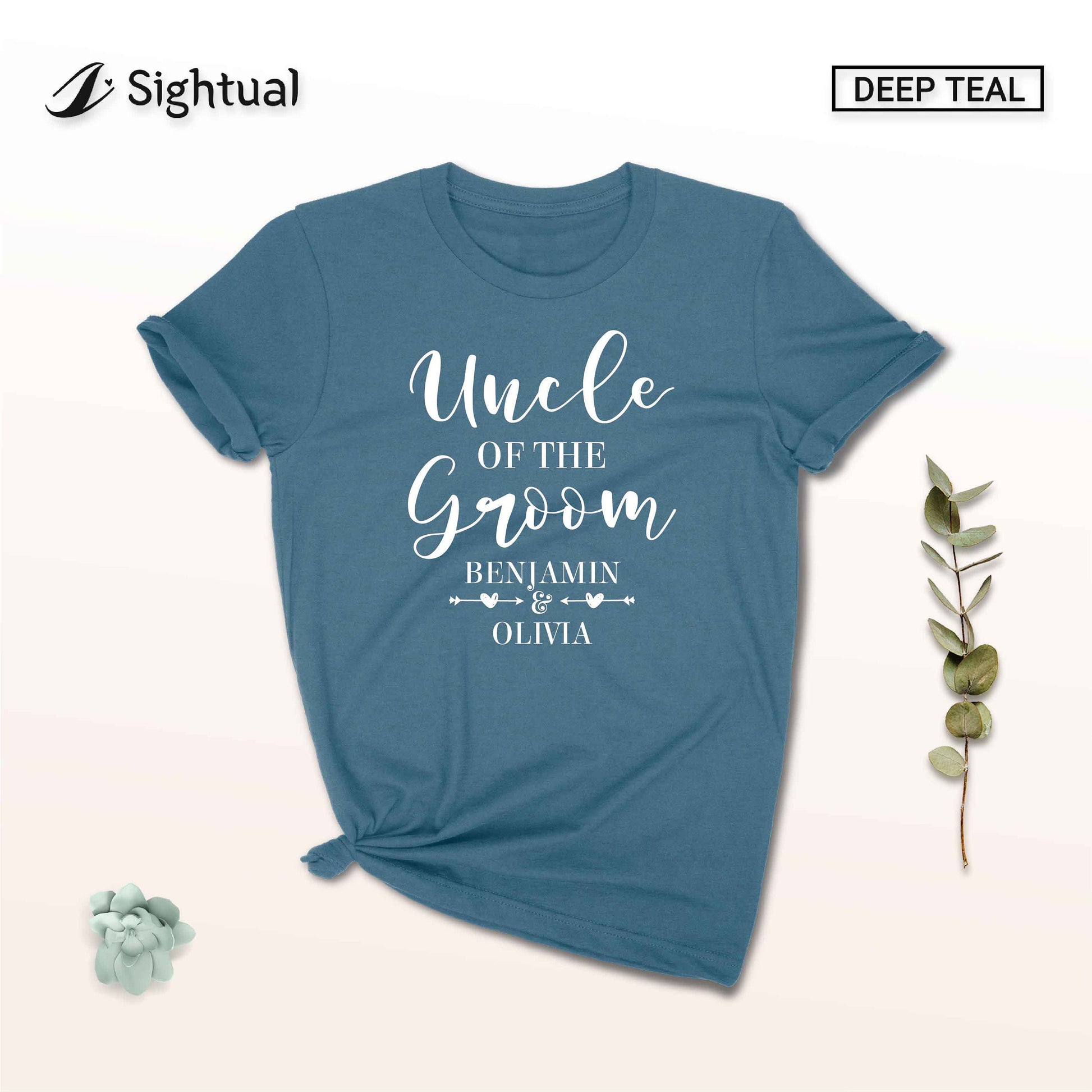 Unisex Personalized Uncle of the Groom Shirt - Custom Uncle of the Groom Shirt