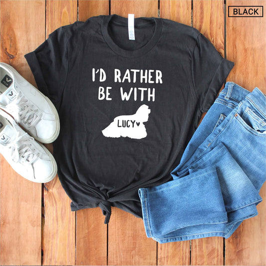 Unisex Personalized Cocker Spaniel Shirt - Custom Cocker Spaniel Shirt - Gift -