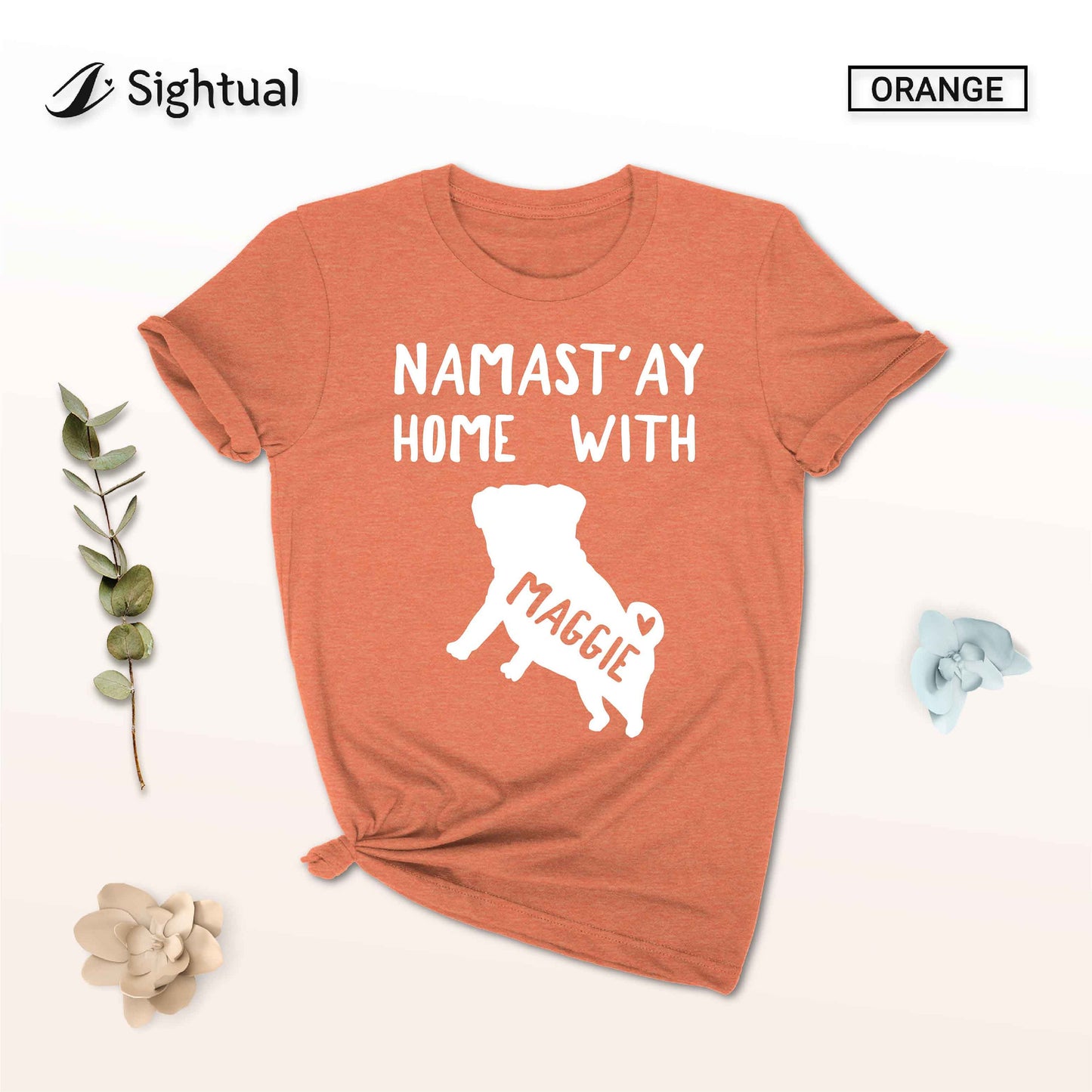 Unisex Personalized Pug Shirt - Custom Pug Shirt - Pug Dog Gift