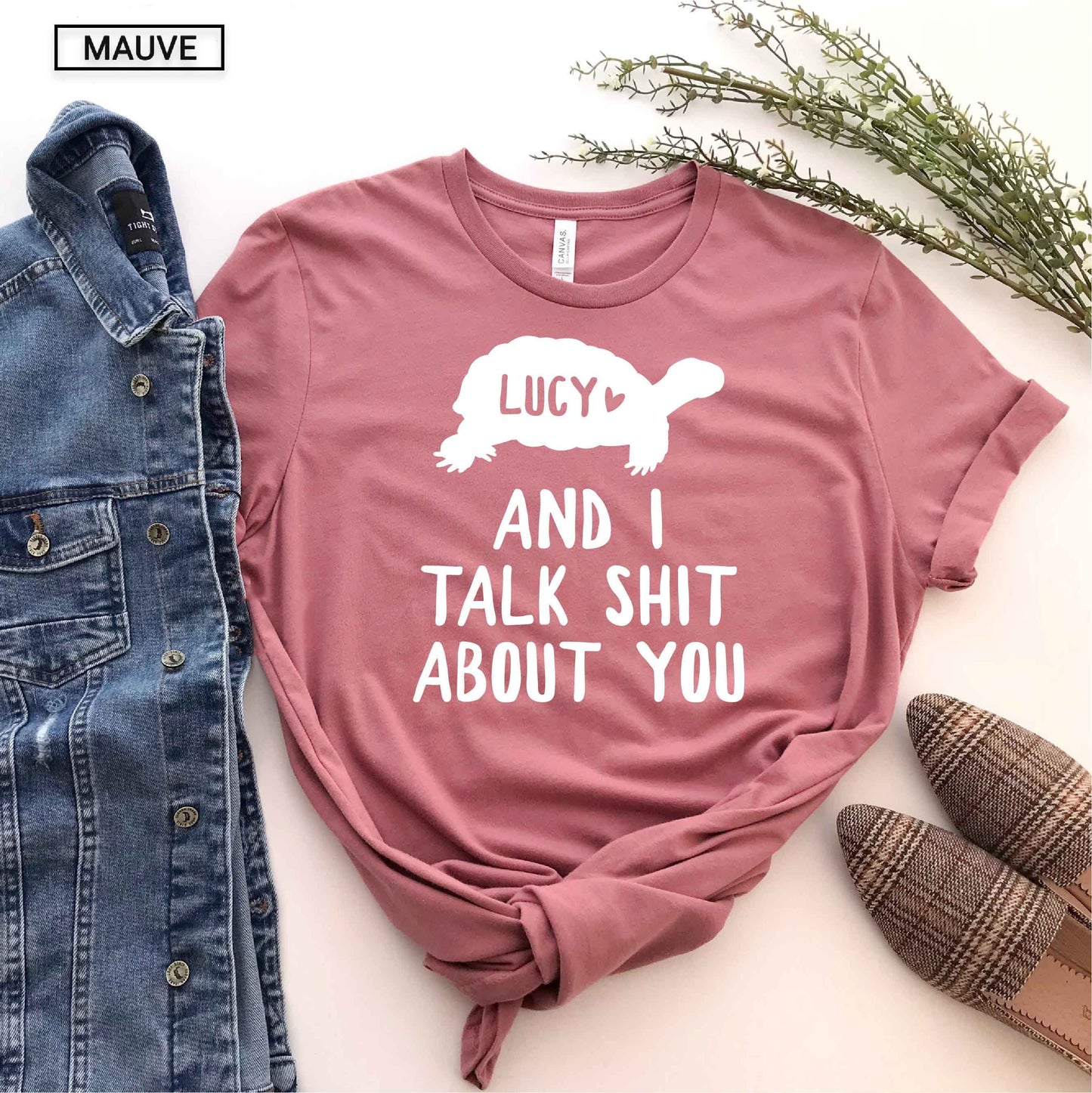 Unisex Personalized Turtle Shirt - Custom Tortoise Shirt - Gift