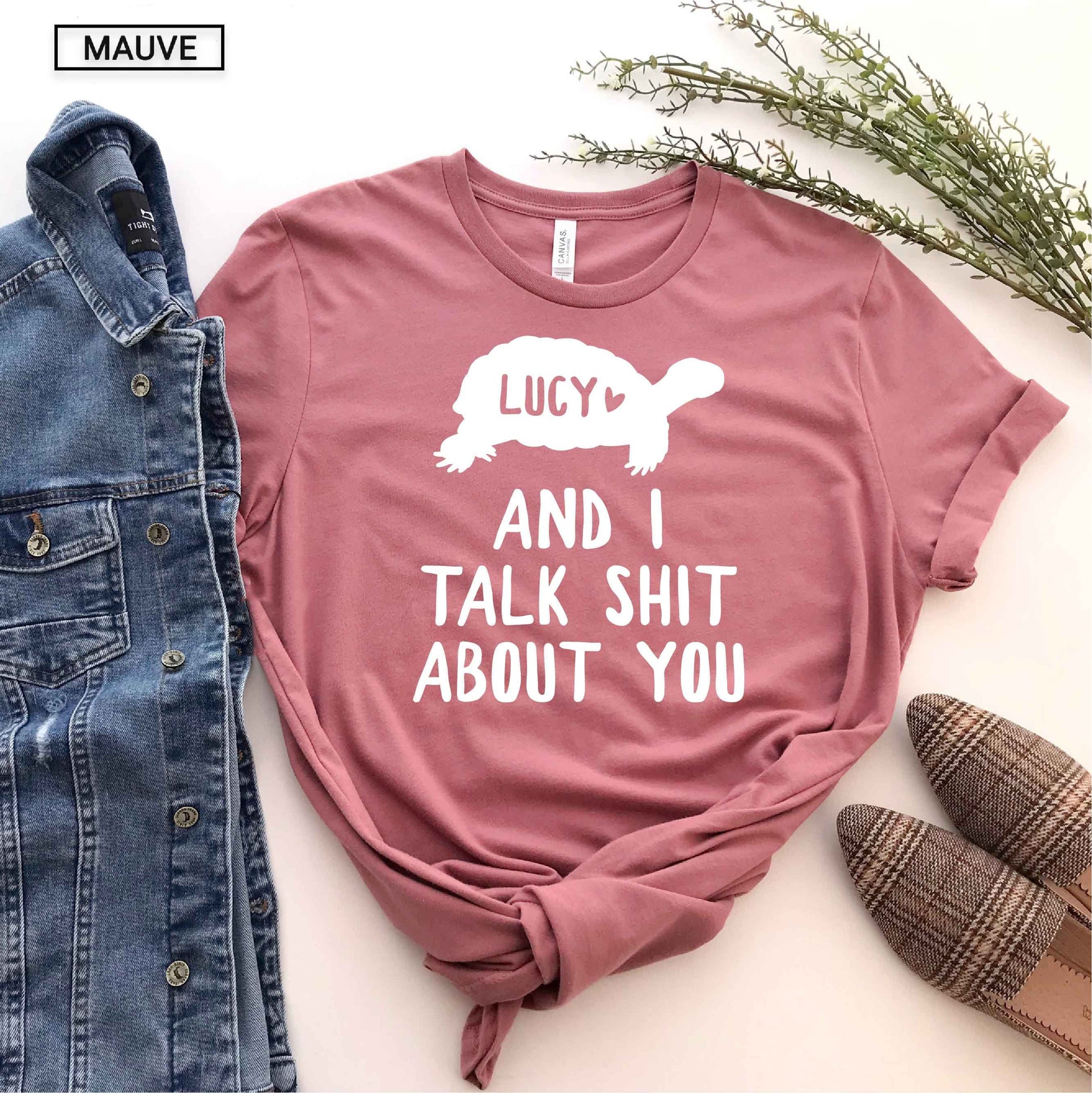 Unisex Personalized Turtle Shirt - Custom Tortoise Shirt - Gift