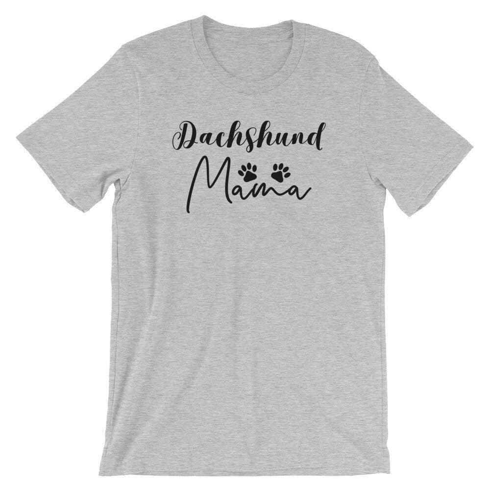 Unisex Personalized Dachshund Shirt - Custom Dachshund Mom Shirt - Dachshund Mama Shirt - Doxie Gift -