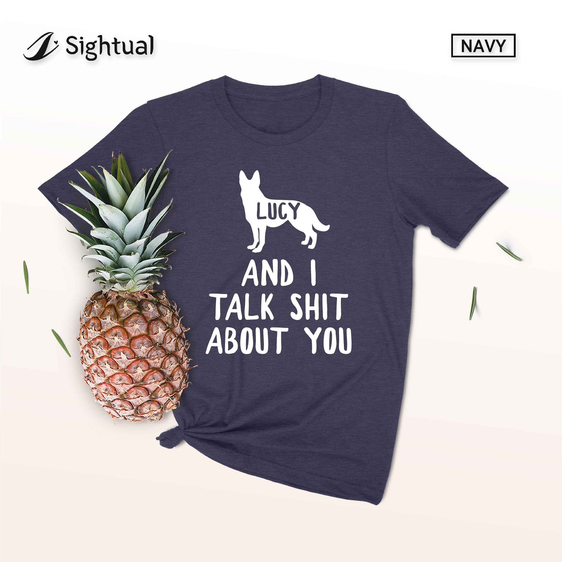 Unisex Personalized German Shepherd Shirt - Custom German Shepherd Shirt - Gift -