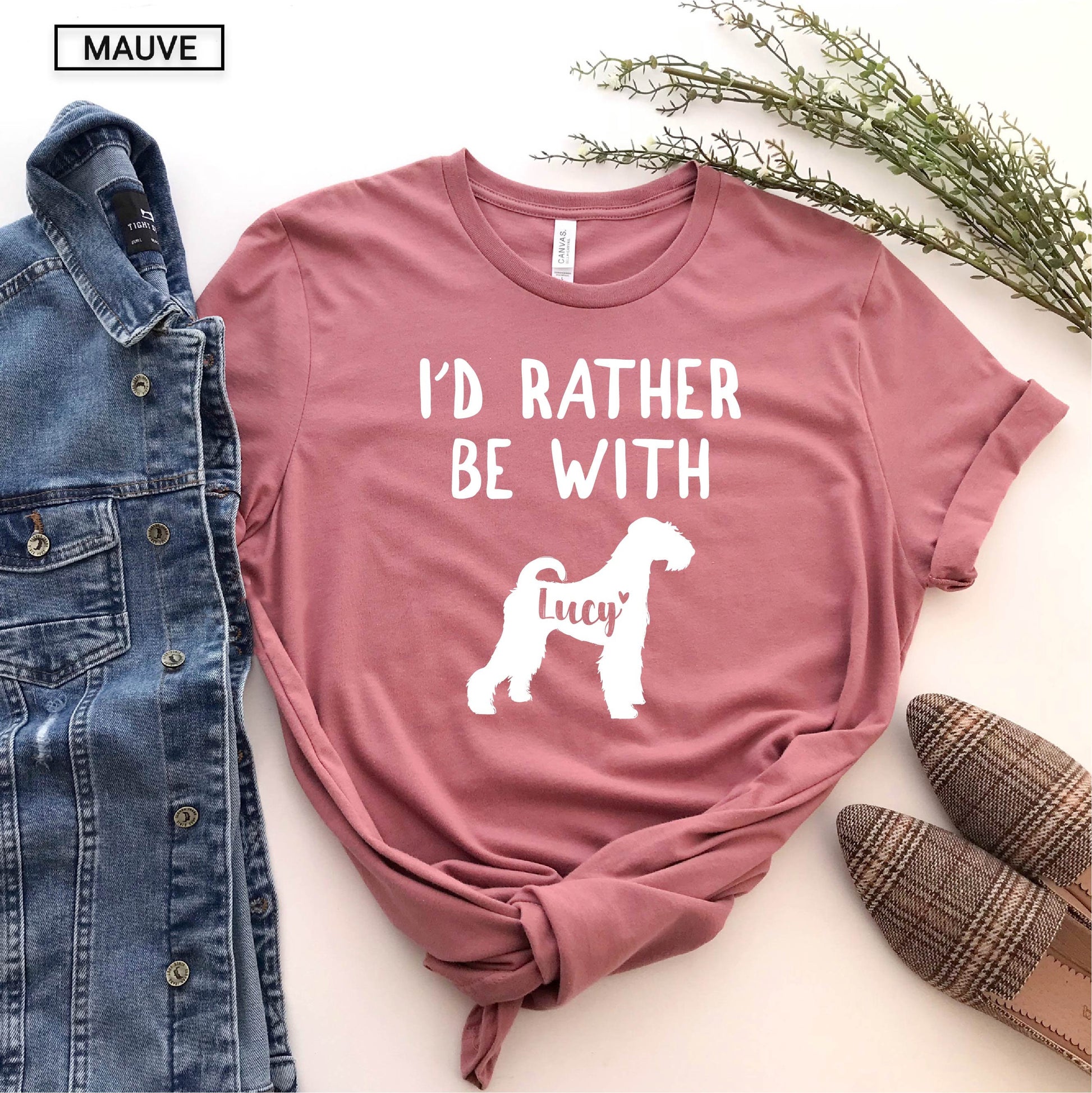 Unisex Personalized Airedale Terrier Shirt - Custom Bingley Terrier Shirt - Waterside Terrier Gift - Dog Lover Gift