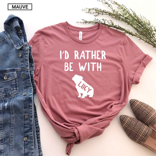 Unisex Personalized Pug Shirt, Custom Pug Dog Shirt, Gift