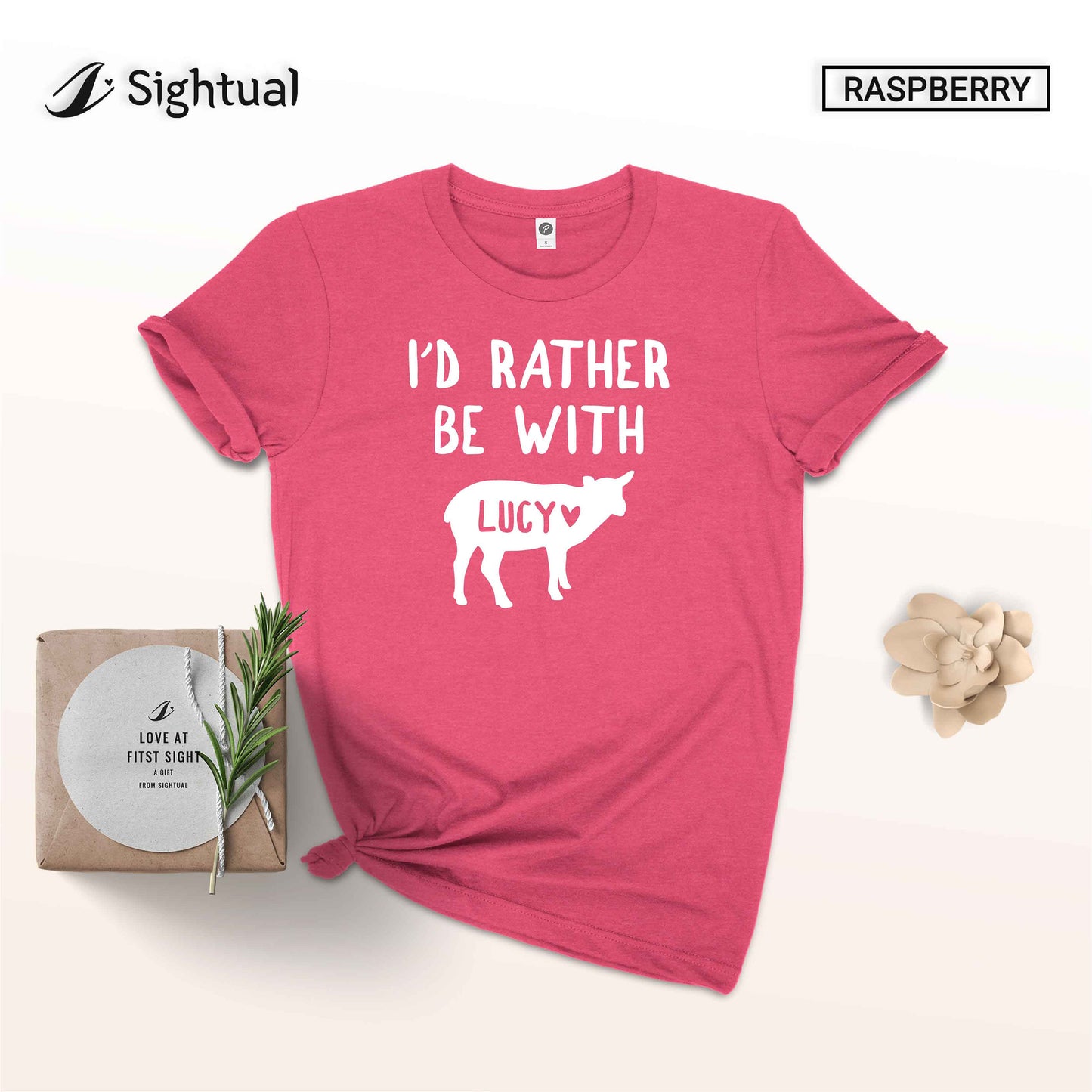 Unisex Personalized Sheep Shirt - Custom Lamb Shirt - Gift