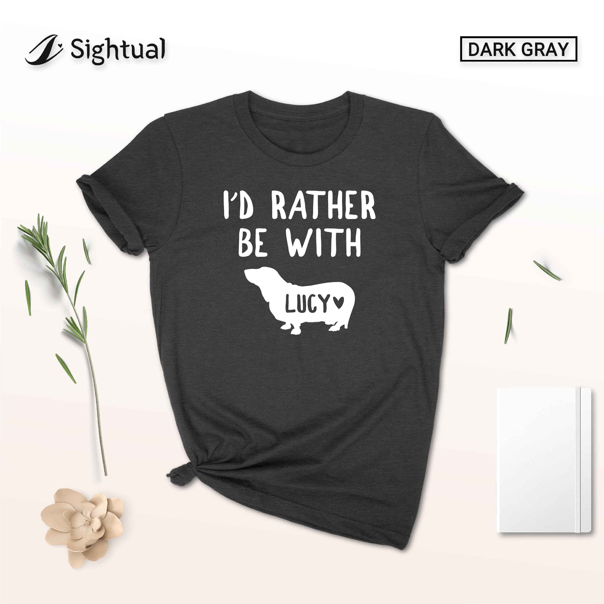 Unisex Personalized Basset Hound Shirt - Custom Basset Hound Shirt - Gift