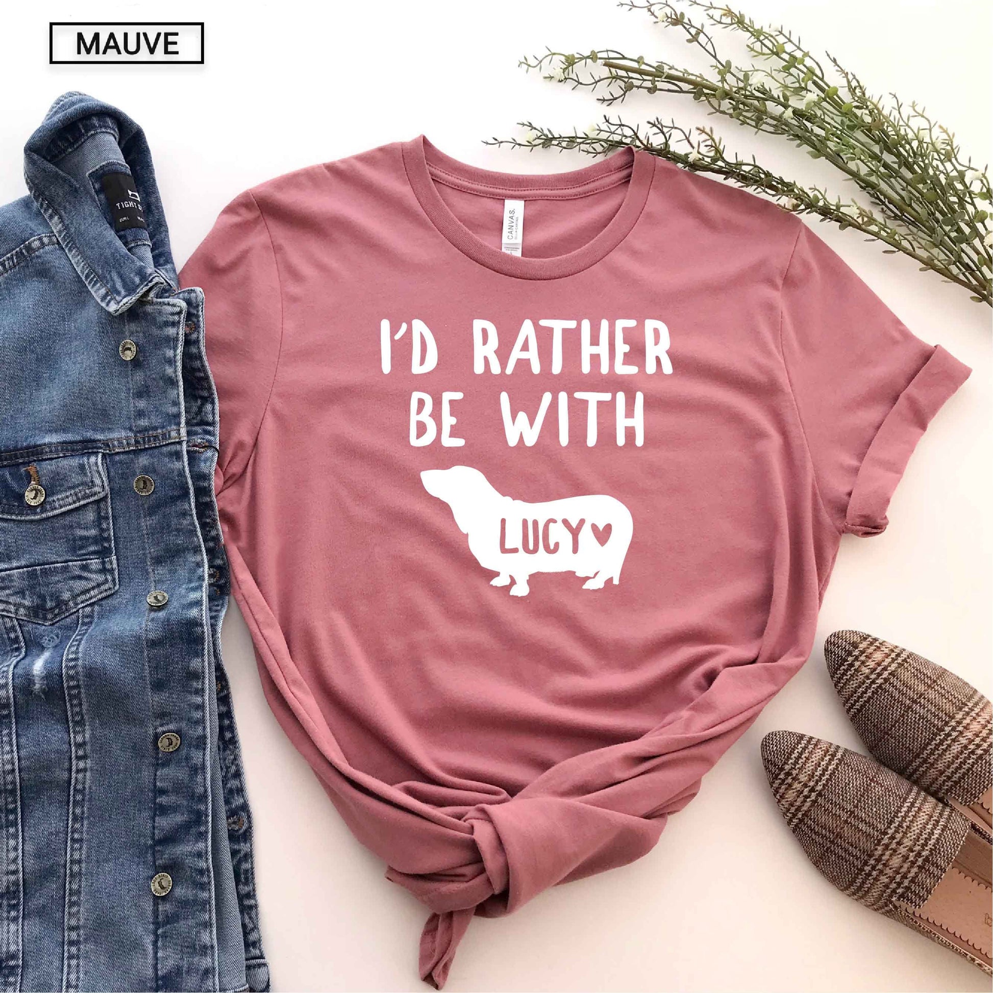 Unisex Personalized Basset Hound Shirt - Custom Basset Hound Shirt - Gift