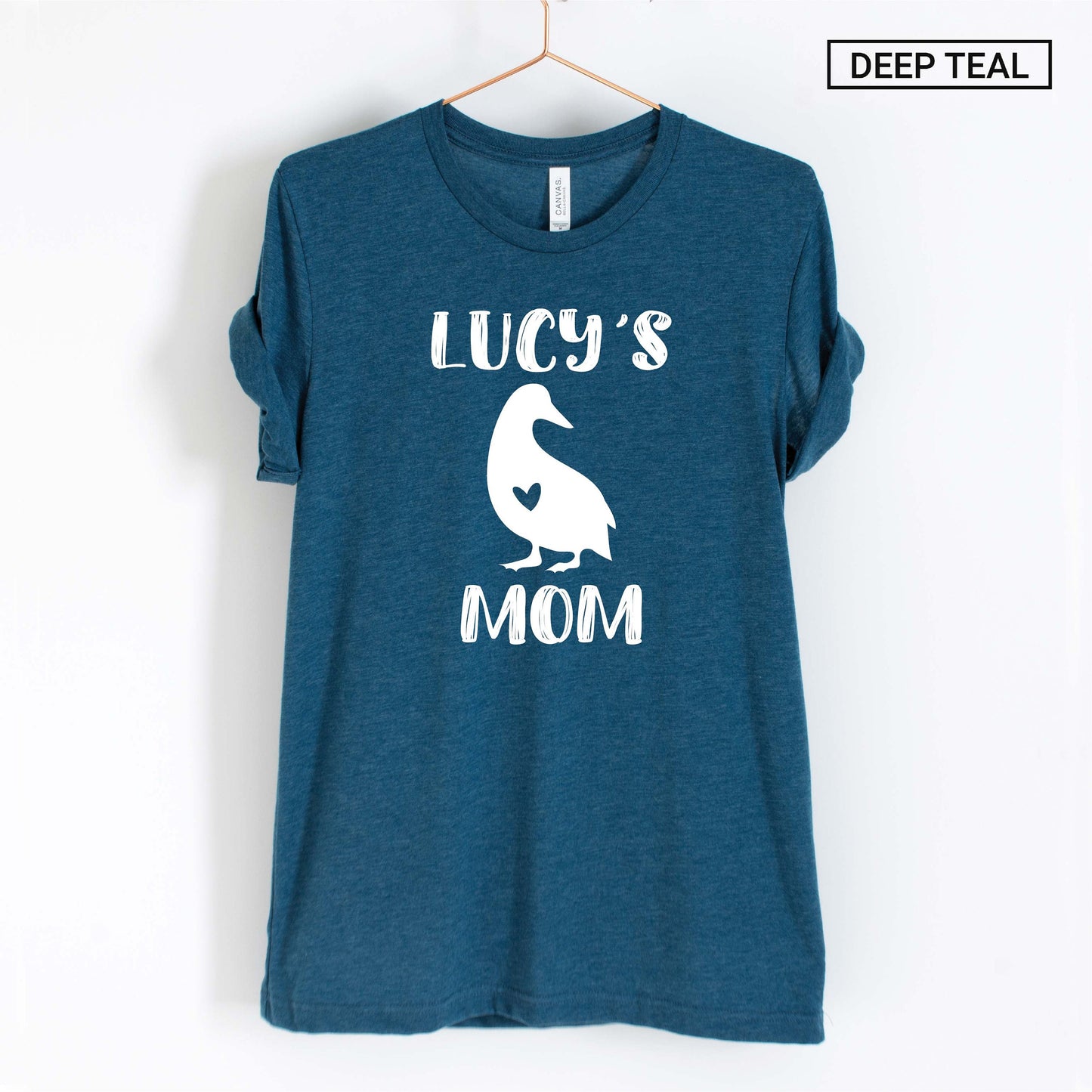 Unisex Personalized Duck Mom Shirt - Custom Duck Mama Shirt - Gift