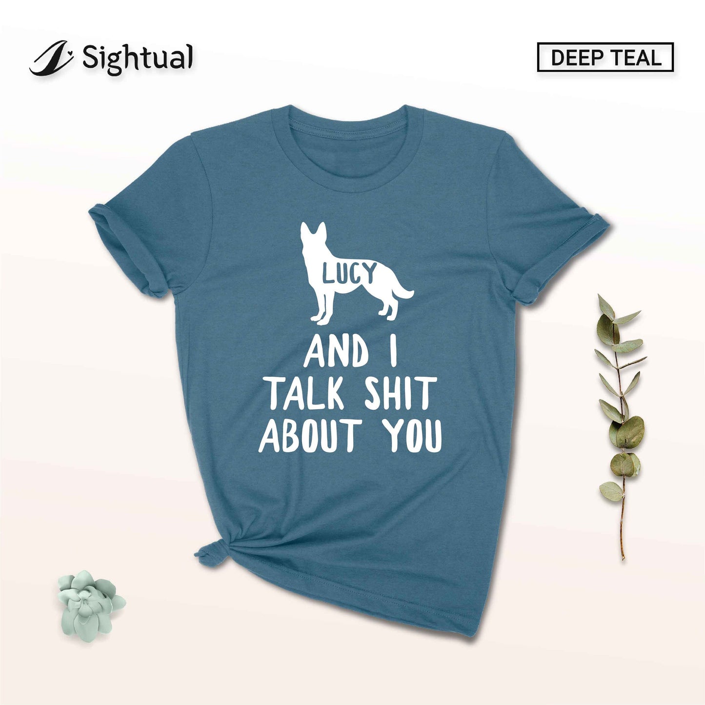 Unisex Personalized German Shepherd Shirt - Custom German Shepherd Shirt - Gift -