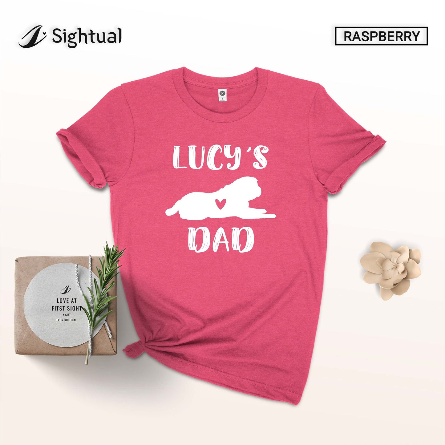 Unisex Personalized Shar Pei Dad Shirt - Custom Shar Pei Dad Shirt - Gift -