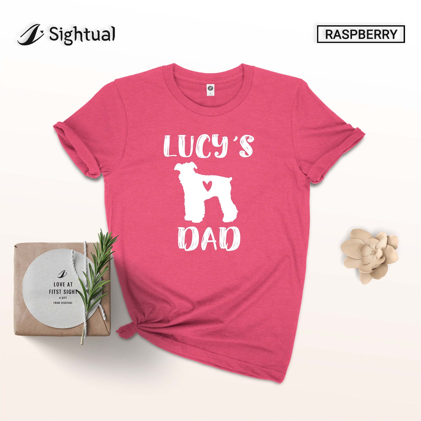 Unisex Personalized Welsh Terrier Dad Shirt - Russian Welsh Dad Shirt - Gift -