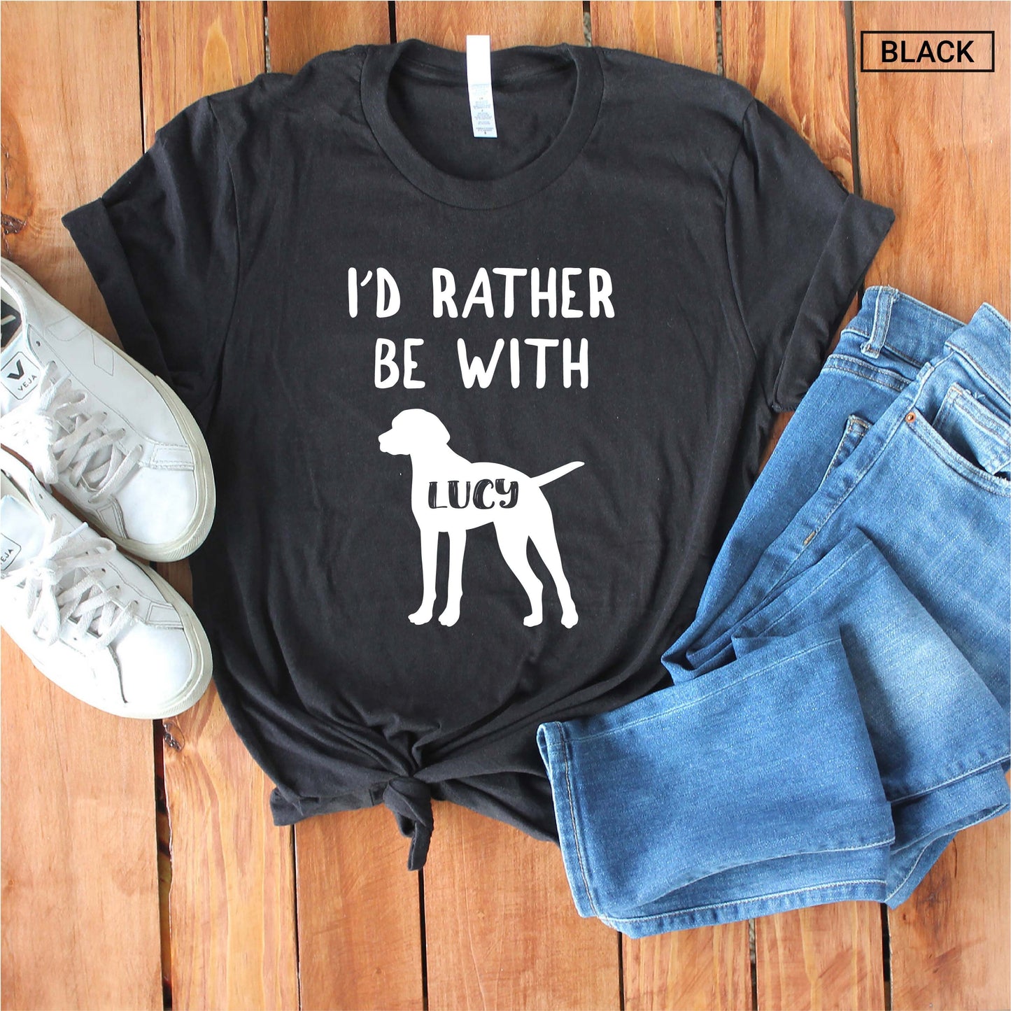 Personalized Weimaraner Shirt - Custom Unisex Shirt -
