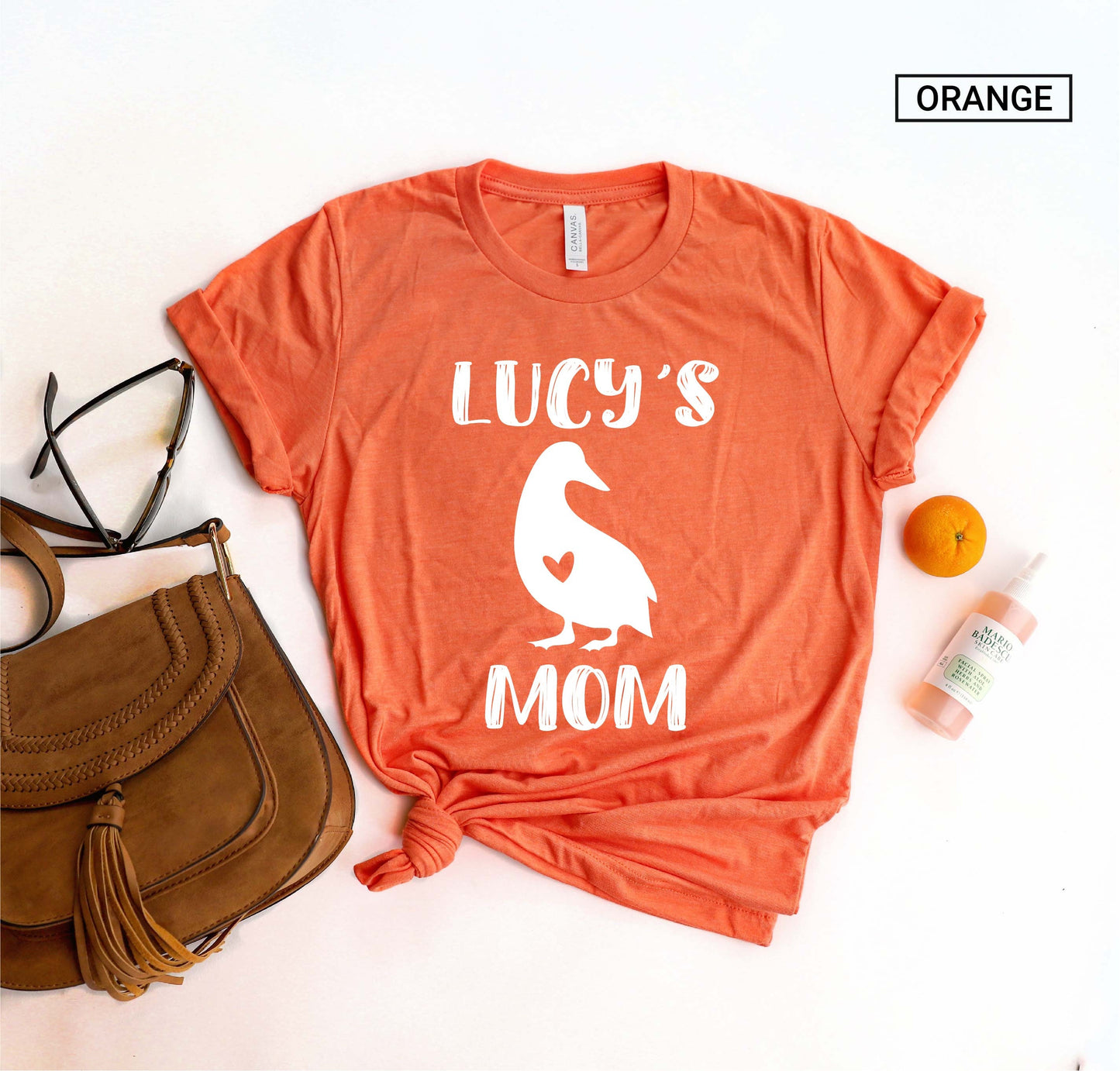 Unisex Personalized Duck Mom Shirt - Custom Duck Mama Shirt - Gift