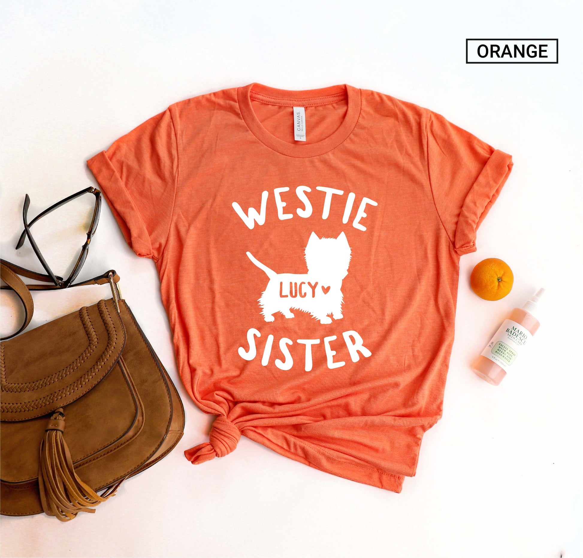 Personalized Westie Sister Shirt - Custom Unisex Shirt -