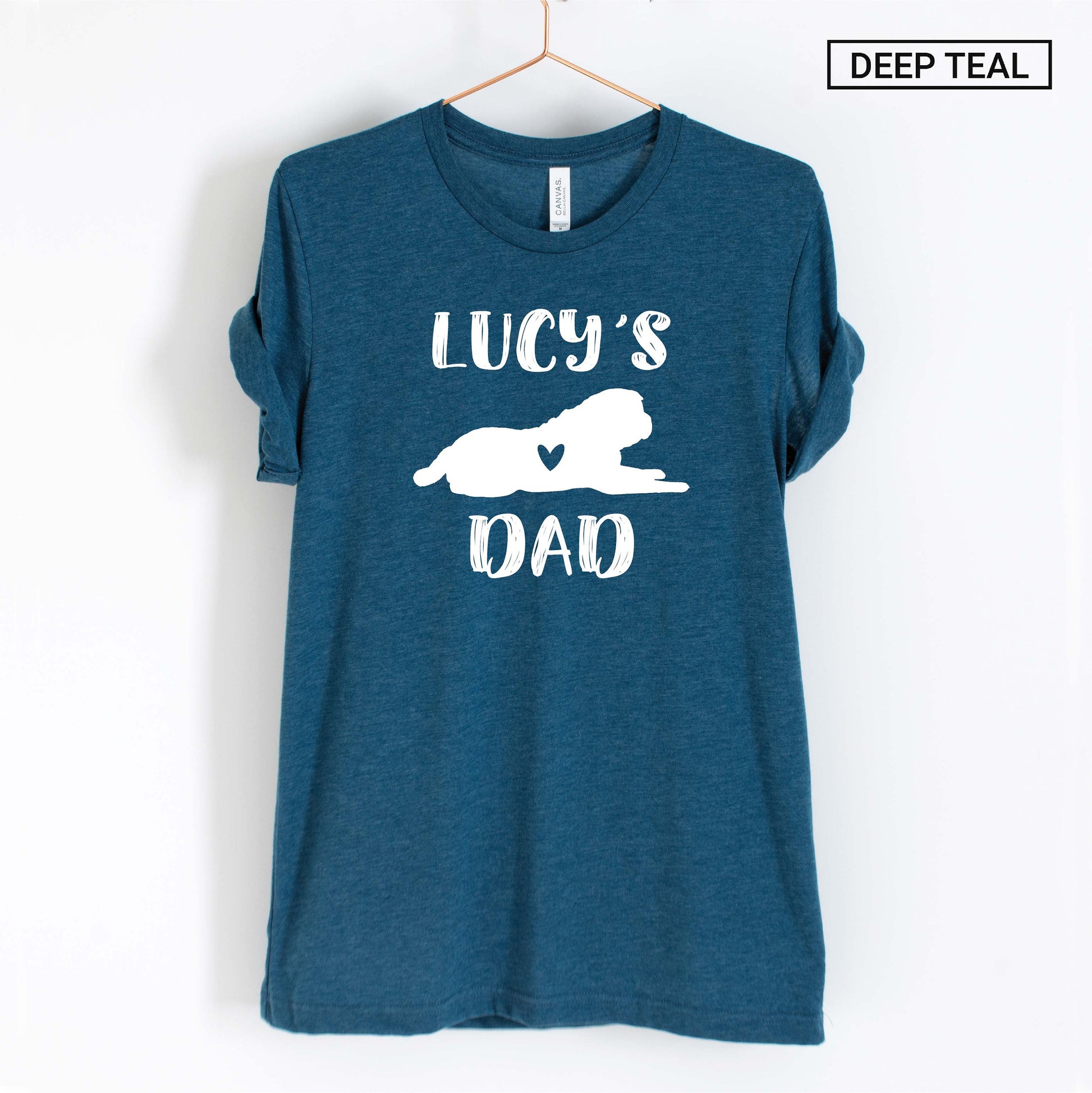 Unisex Personalized Shar Pei Dad Shirt - Custom Shar Pei Dad Shirt - Gift -