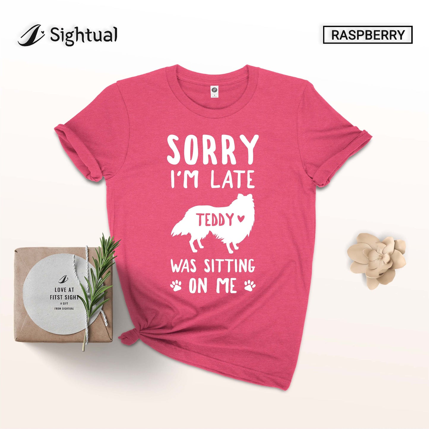 Unisex Personalized Rough Collie Shirt - Custom Funny Rough Collie Shirt - Gift -