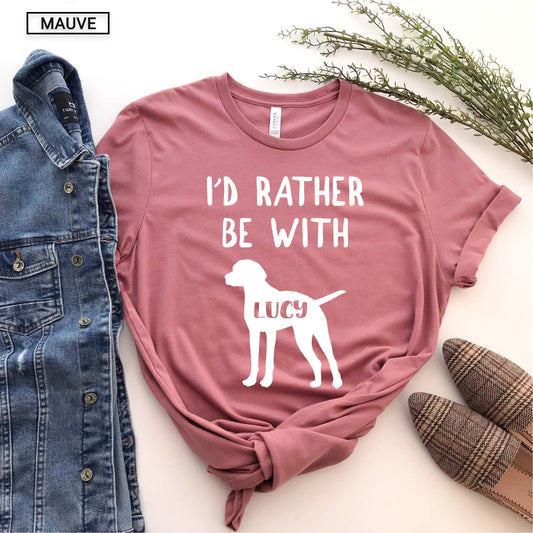 Personalized Weimaraner Shirt - Custom Unisex Shirt -
