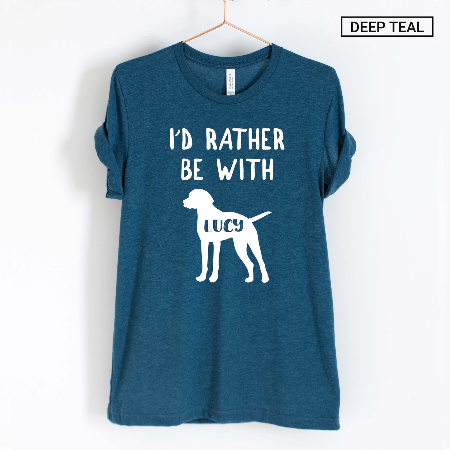 Personalized Weimaraner Shirt - Custom Unisex Shirt -