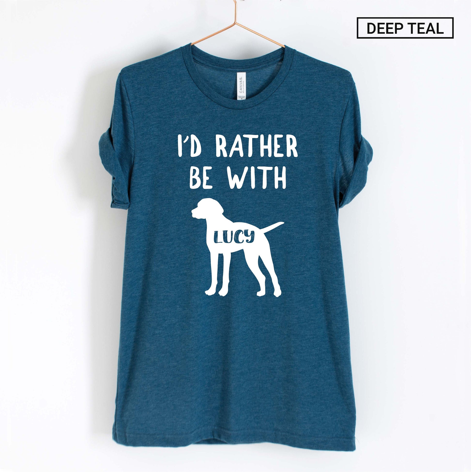 Personalized Weimaraner Shirt - Custom Unisex Shirt -