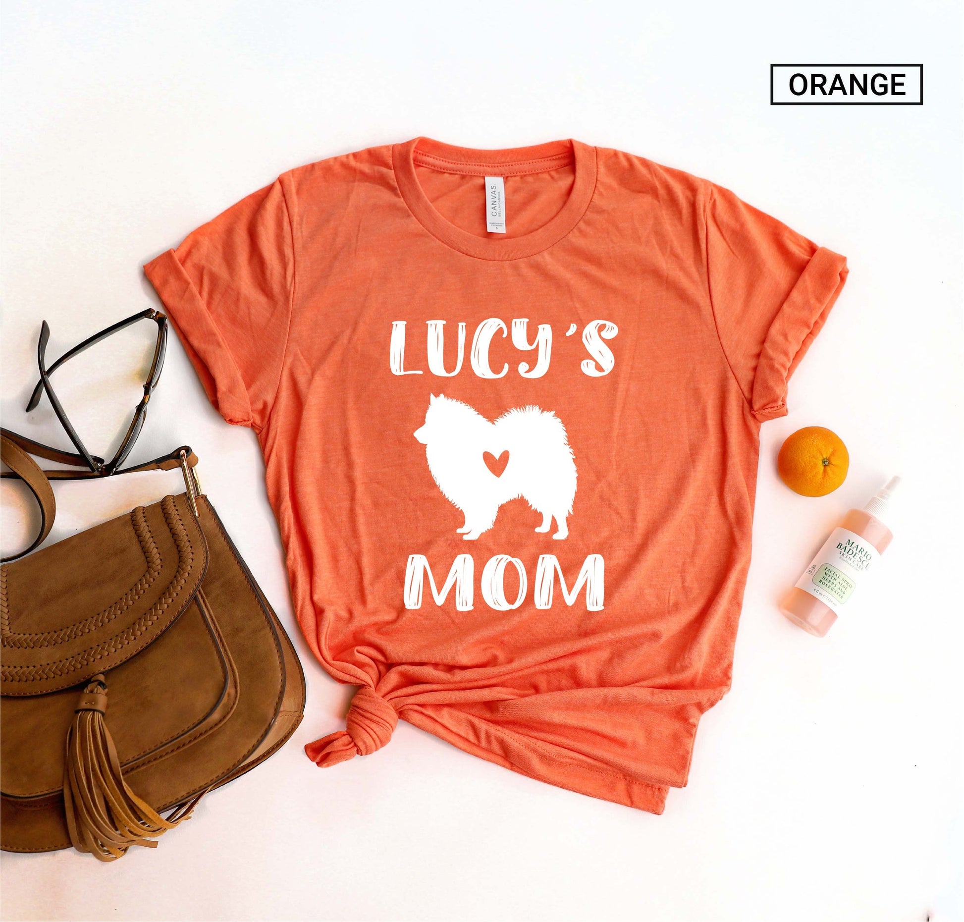 Personalized American Eskimo Dog Mom Shirt - Custom Unisex Shirt -