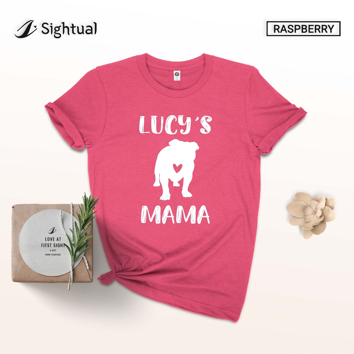 Personalized Bulldog Mom Shirt - Bulldog Mama Tee - Custom Unisex Shirt -