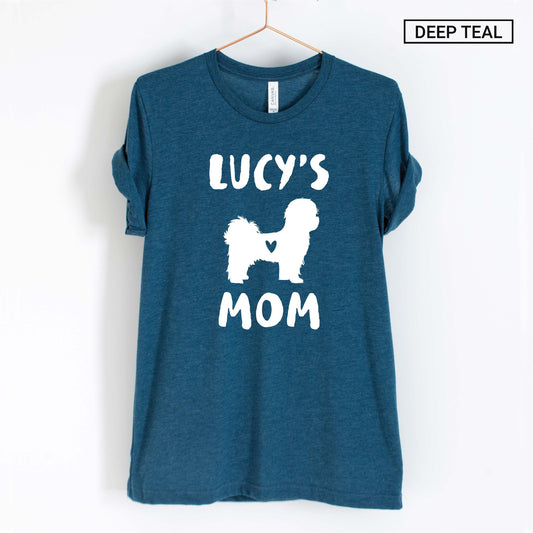 Personalized Shih Tzu Mom Shirt - Shih Tzu Mama Shirt - Custom Unisex Shirt -