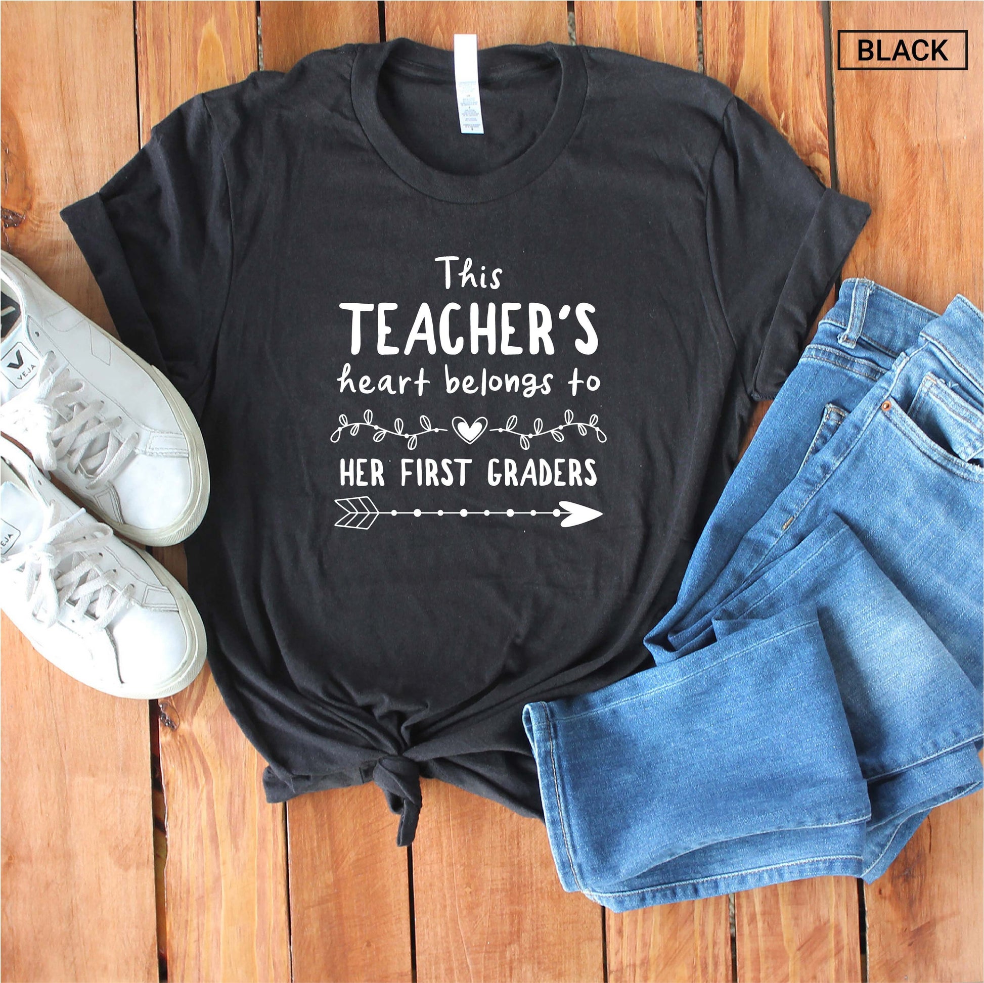 First Grade Teacher Shirt - Cute 1st Grade Teacher Shirt - Unisex Shirt