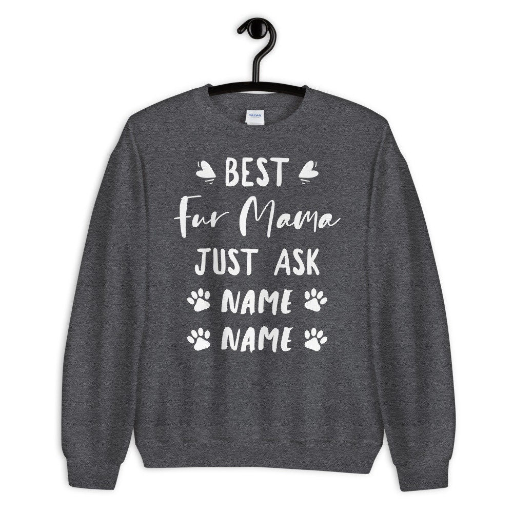Personalized Fur Mama Sweatshirt - Gift