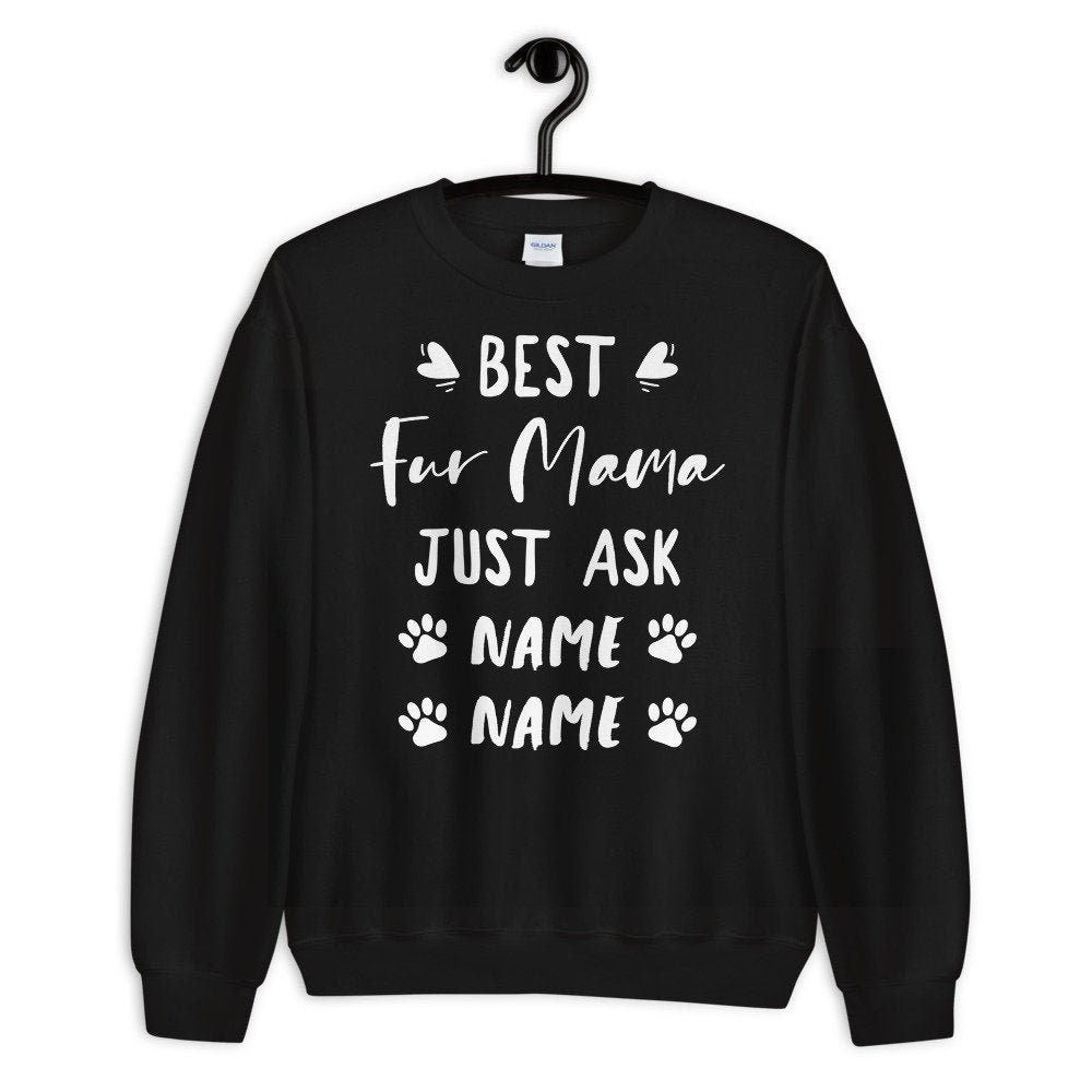 Personalized Fur Mama Sweatshirt - Gift