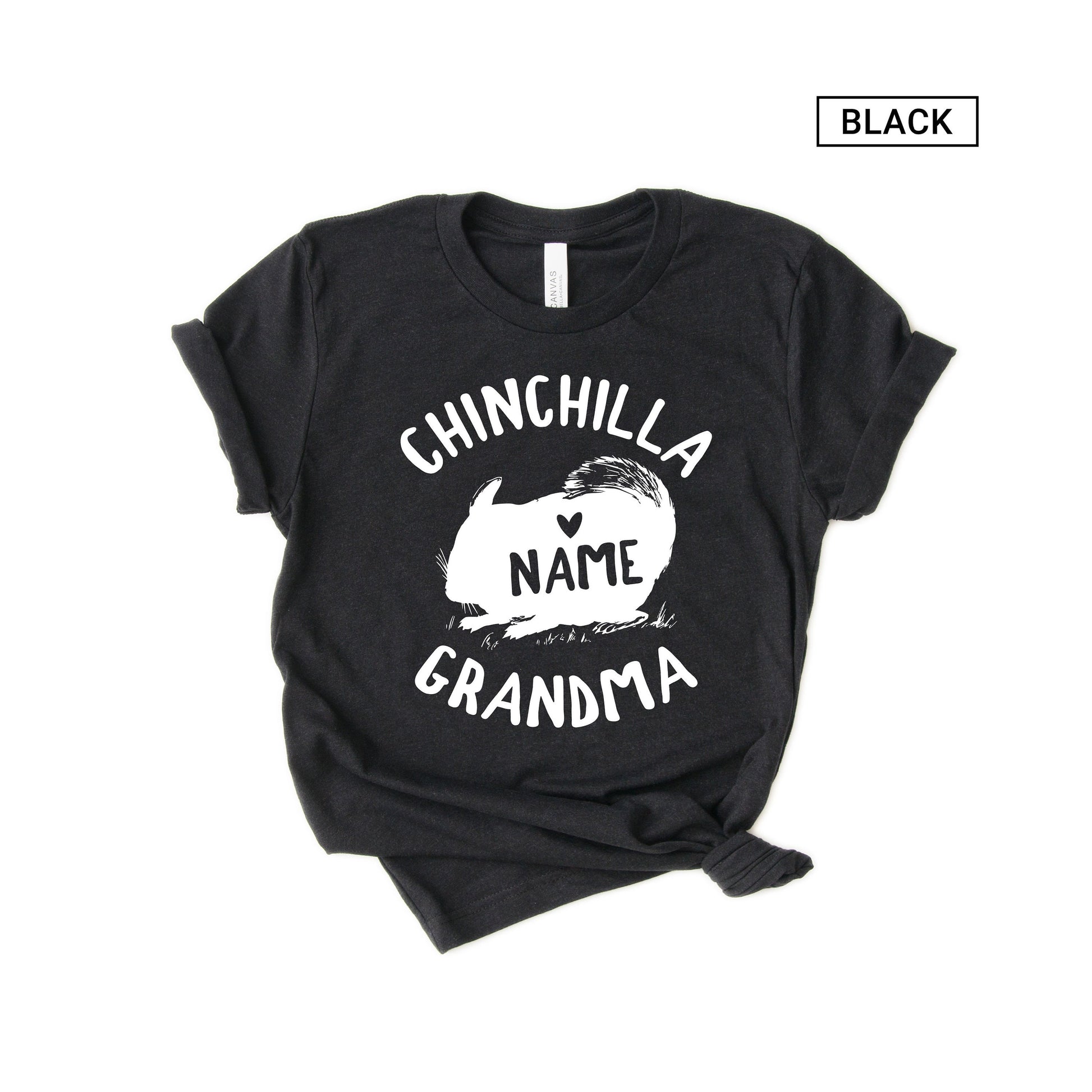 Unisex Personalized Chinchilla Grandma Shirt - Gift