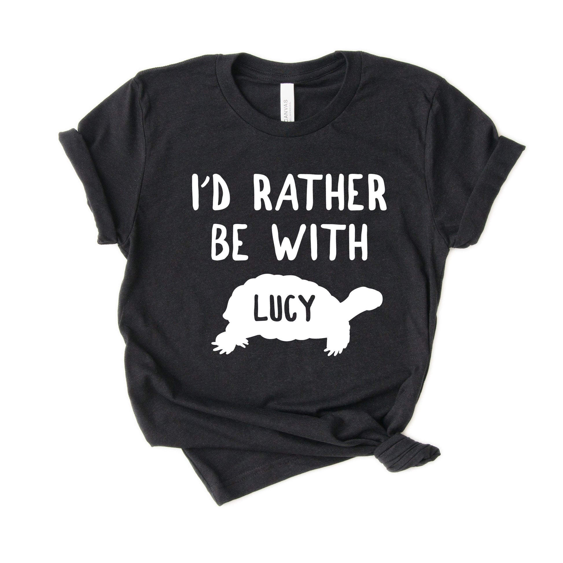 Unisex Personalized Tortoise Shirt - Custom Tortoise Shirt - Gift