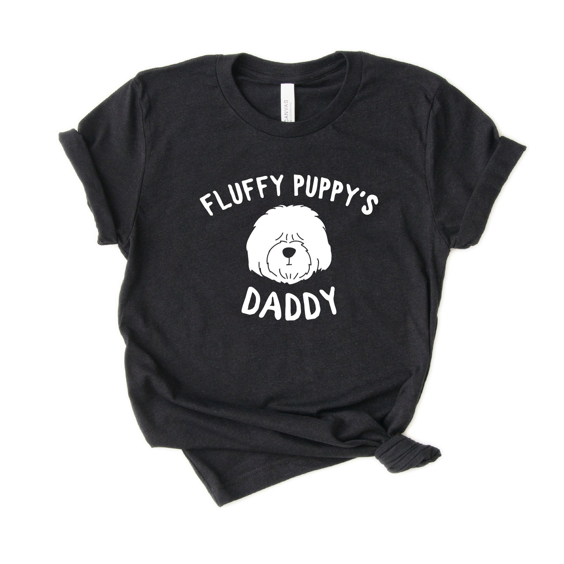 Personalized Old English Sheepdog Daddy Shirt - Custom Old English Sheepdog Dad Shirt - Gift -