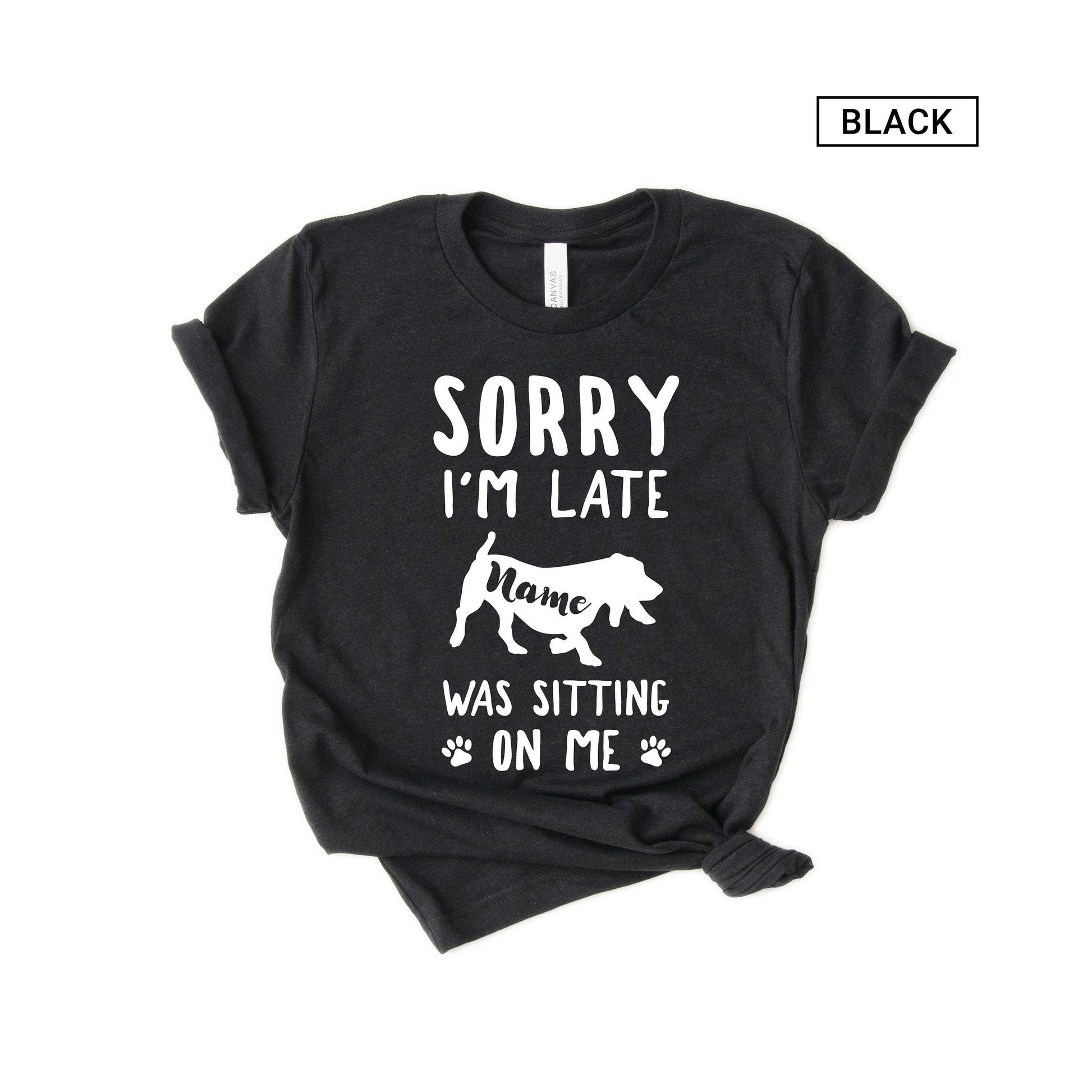 Unisex Personalized Basset Hound Shirt - Custom Funny Basset Hound Shirt - Gift