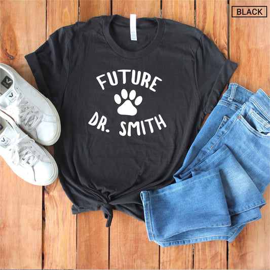 Unisex Personalized Vet School Shirt - Custom Vet Student Shirt - Future Vet - Veterinarian Student Gift - Future Veterinarian Shirt