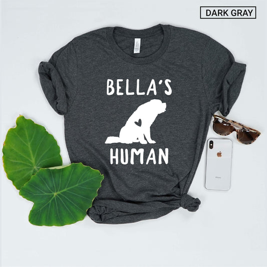 Personalized St. Bernard Shirt - Funny Saint Bernard Shirt - Custom Unisex Shirt - Cute St Bernard Gift -