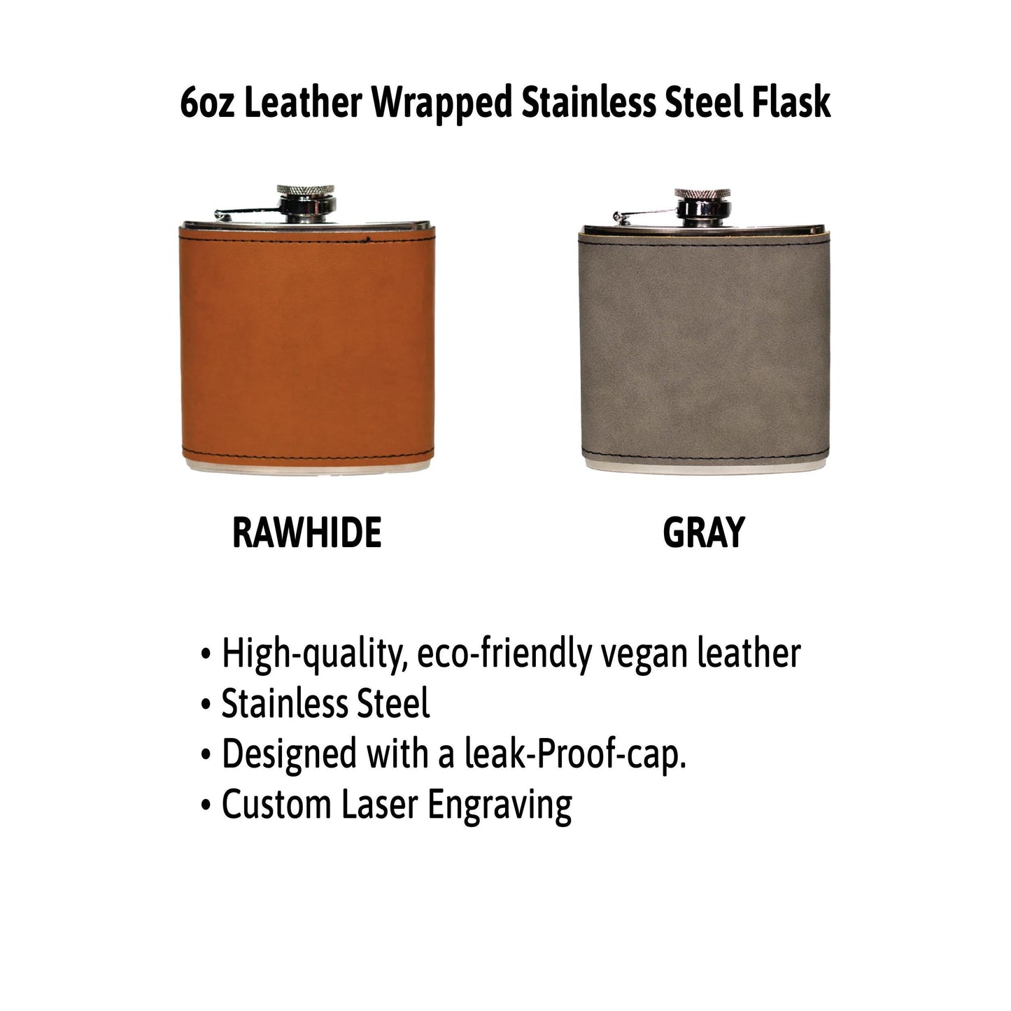 Personalized Funny Flask, Custom Flask Gift for Him, Husband, Men