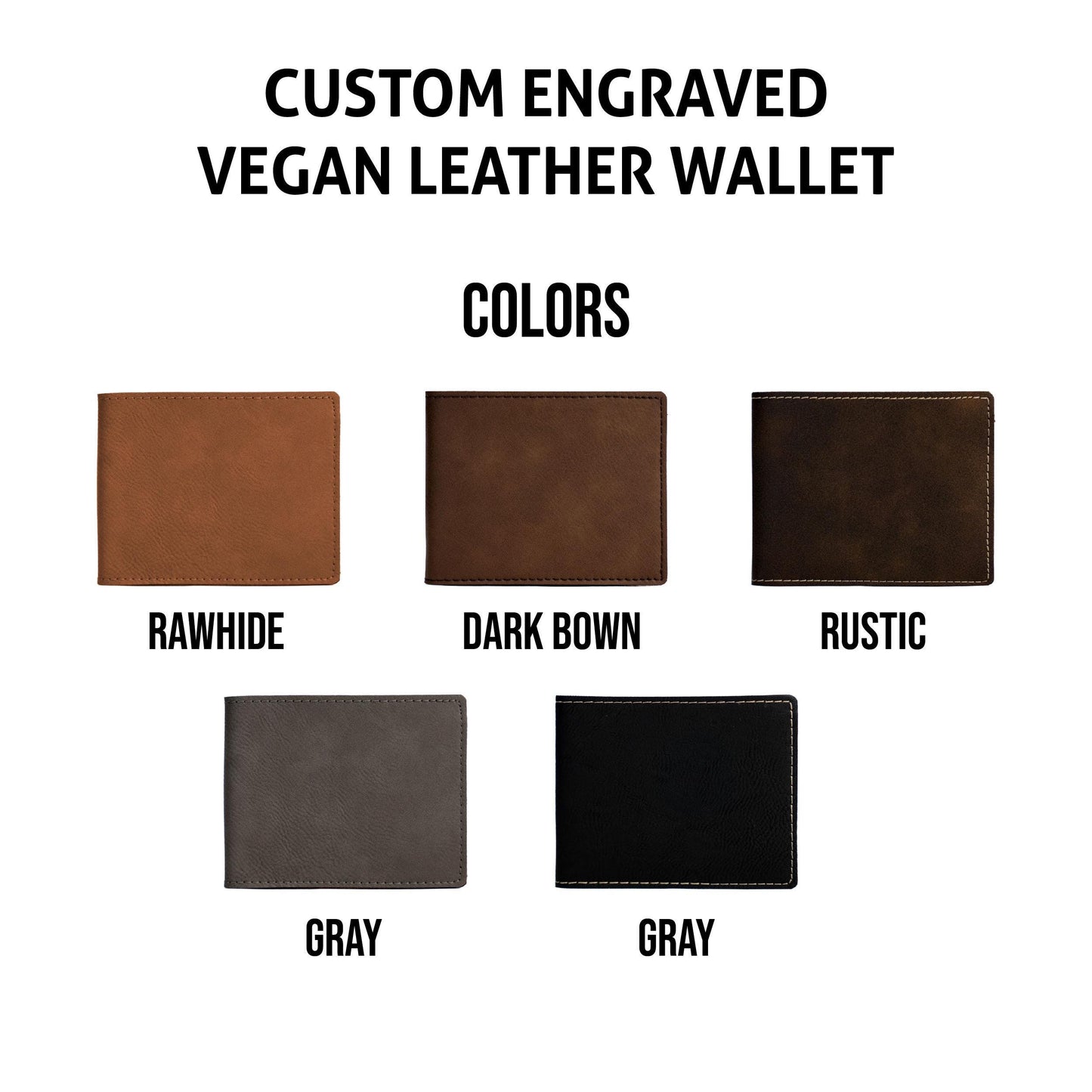 Personalized Wallet, Groomsman Proposal Gift, Custom Engraved Wallet with Name/Message inside, Groom Best Man Wedding Gift