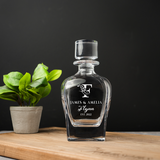 Personalized Decanter, 24oz
