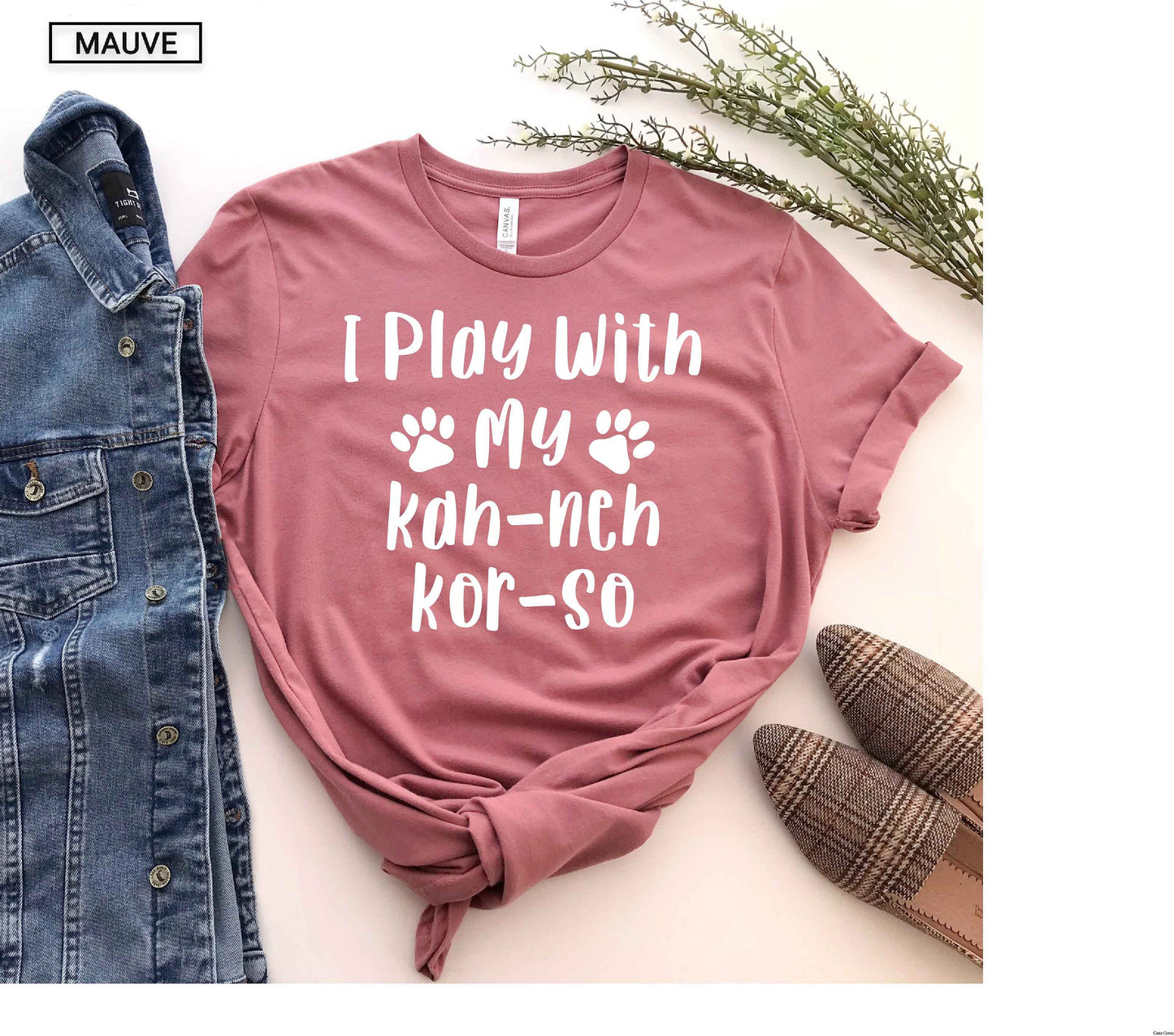 Unisex Funny Cane Corso shirt - kah-neh kor-so - Italian Mastiff Shirt