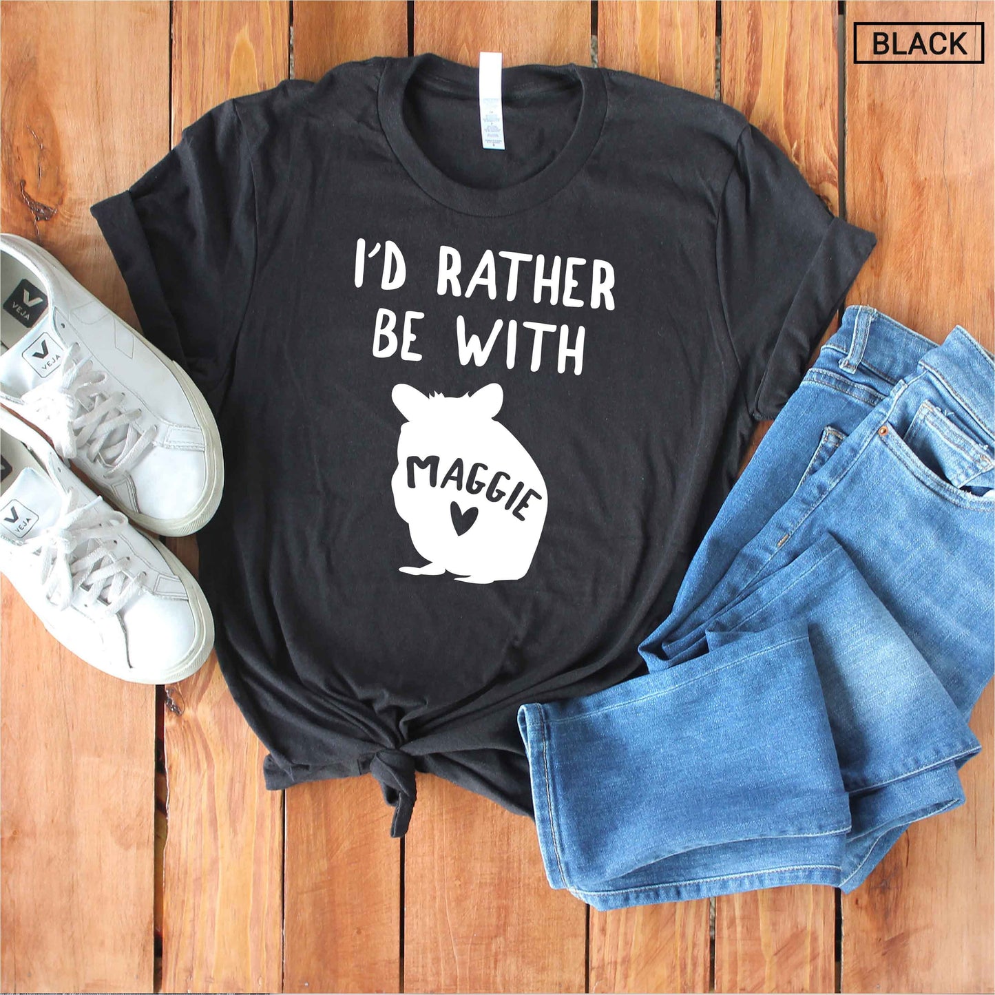 Unisex Personalized Hamster Shirt - Custom Hamster Shirt - Gift