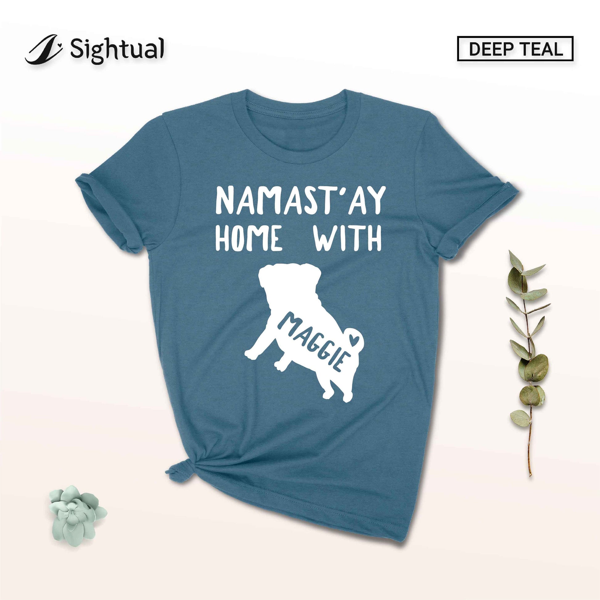 Unisex Personalized Pug Shirt - Custom Pug Shirt - Pug Dog Gift