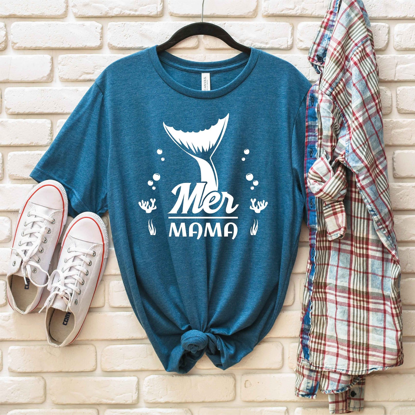 Unisex Mer Mama Shirt - Mermaid Mama Shirt - Mer Mom Shirt - Mermaid Mom Shirt - Mermom - Mermama Tee
